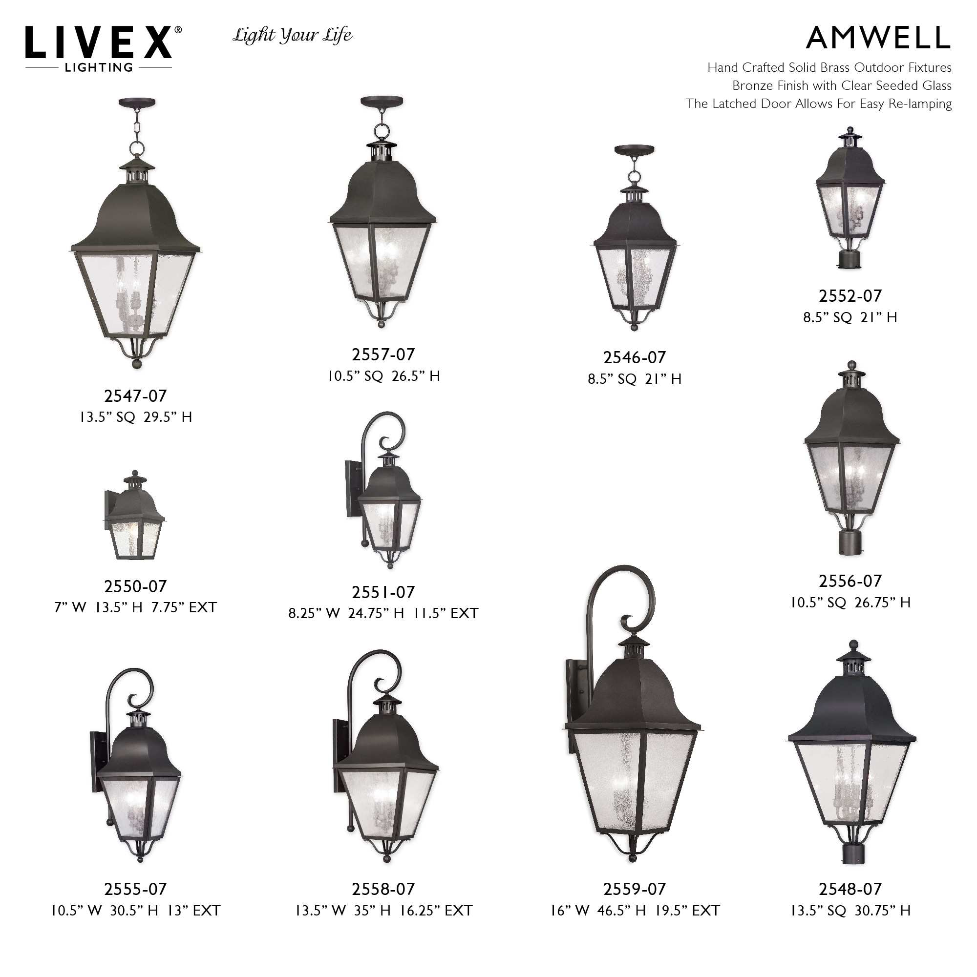 Livex Lighting 2558-07 Outdoor-Wall-Lighting - View #9