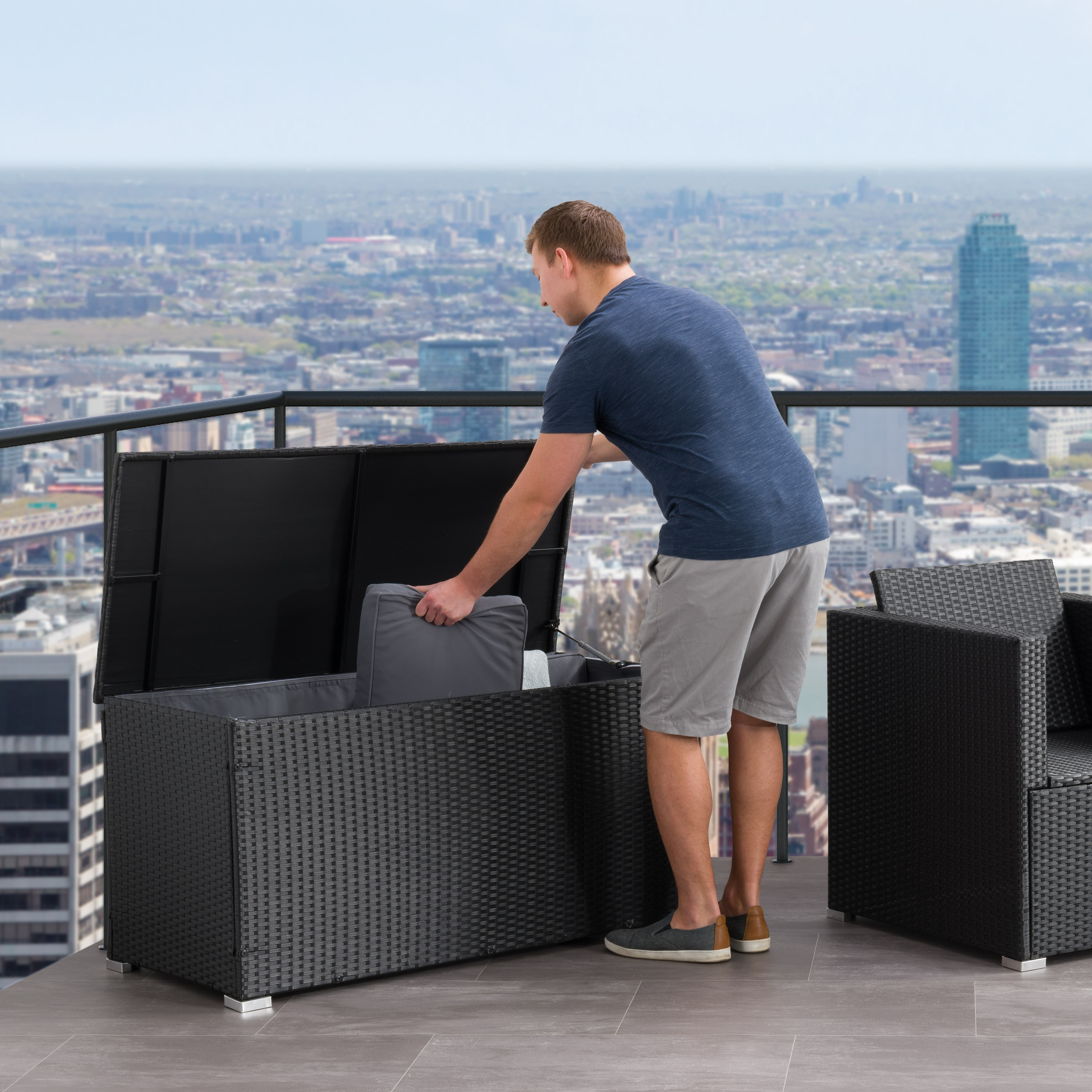 CorLiving PRK-700-B Deck-Boxes - View #2