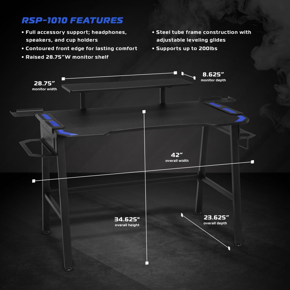 RESPAWN RSP-1010-BLU desks - View #3