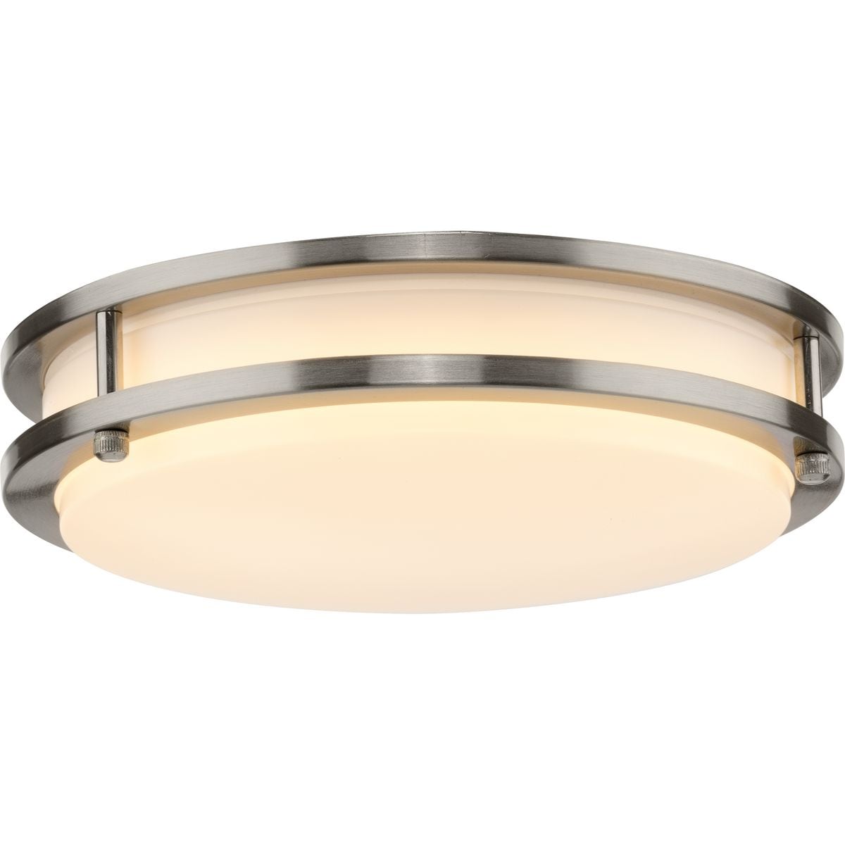 Abide Brushed Nickel 10.24" LED Flush Mount Light