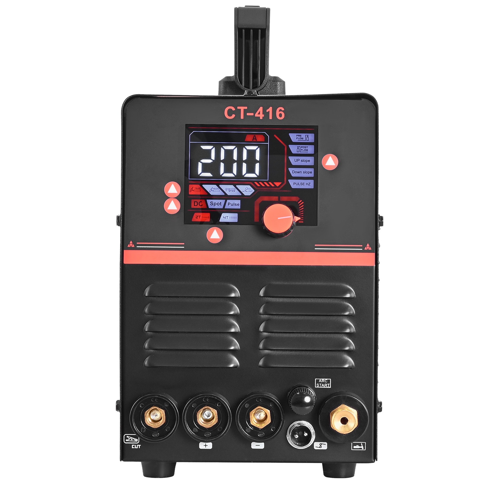 VEVOR 3-in-1 Plasma Cutter Welder Combo - CUT/TIG/MMA  50A Plasma Cutting Machine  and 200A TIG Stick Welder  Digital 110/220V Dual Voltage with 2T/4T/PA/PT Function for Home Repairs  Workshops
