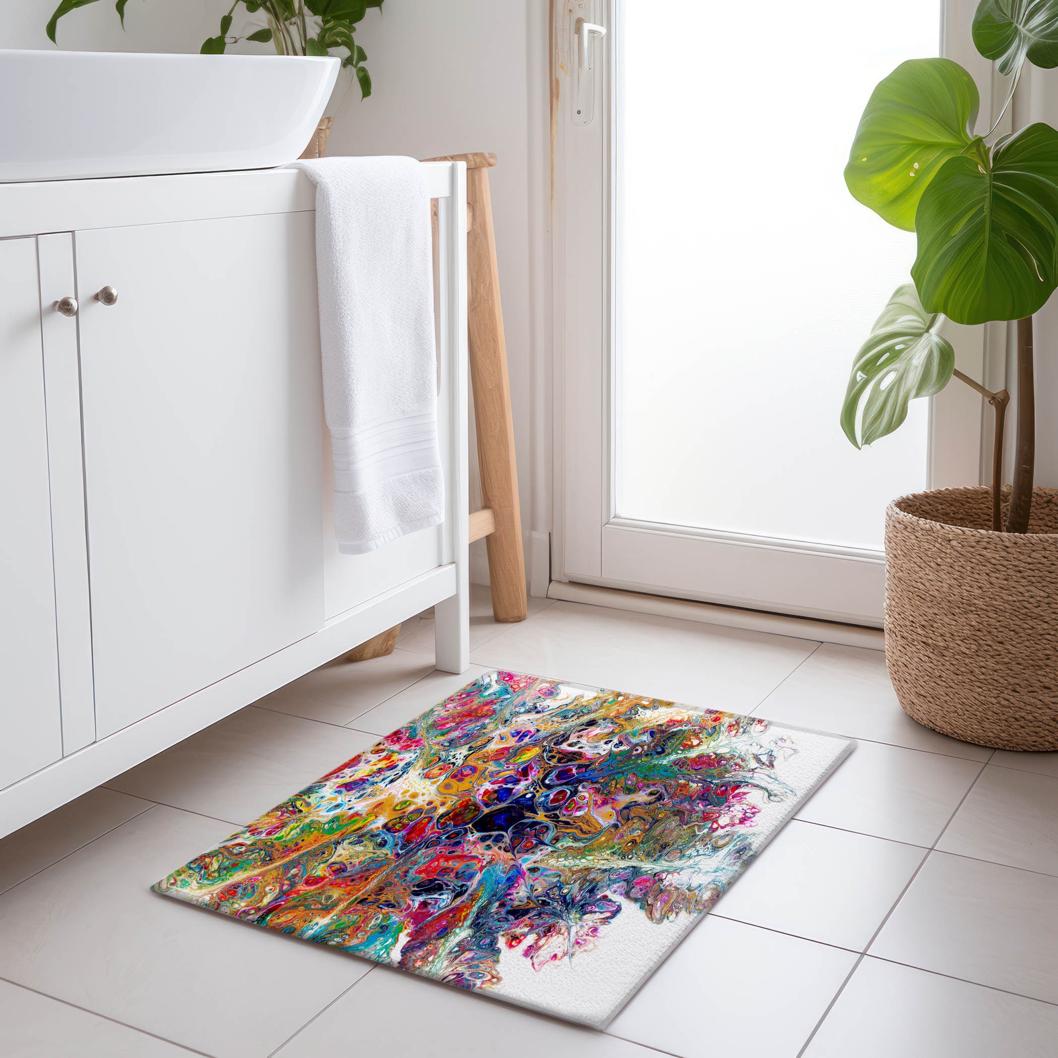 Addison Rugs AMF46KA20X30 Mayfield AMF46KA 2 x 3 (ft) Loomed Polyester Kaleidoscope Rectangular Indoor Abstract Machine washable Area rug