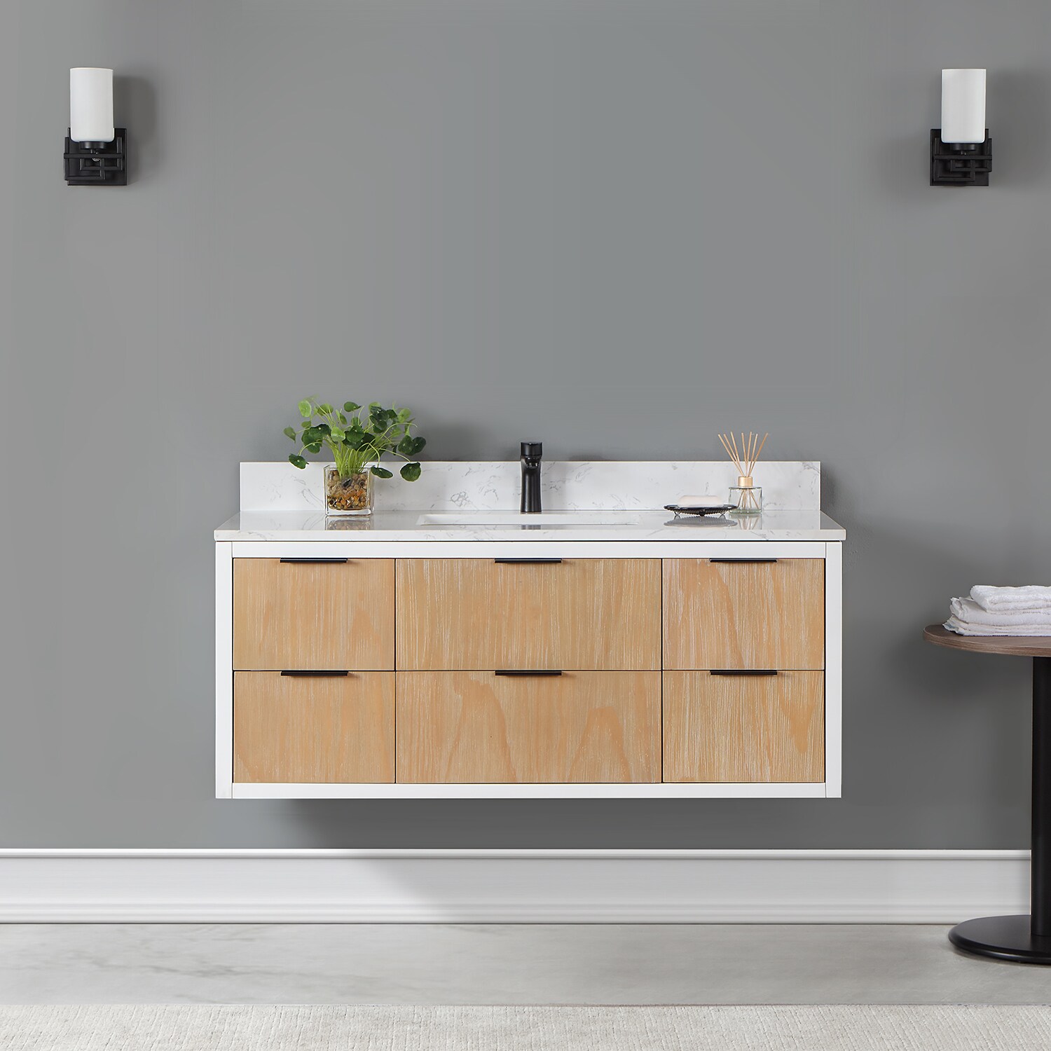 Altair 547048-WP-AW-NM Bath-Vanity-Combo - View #8