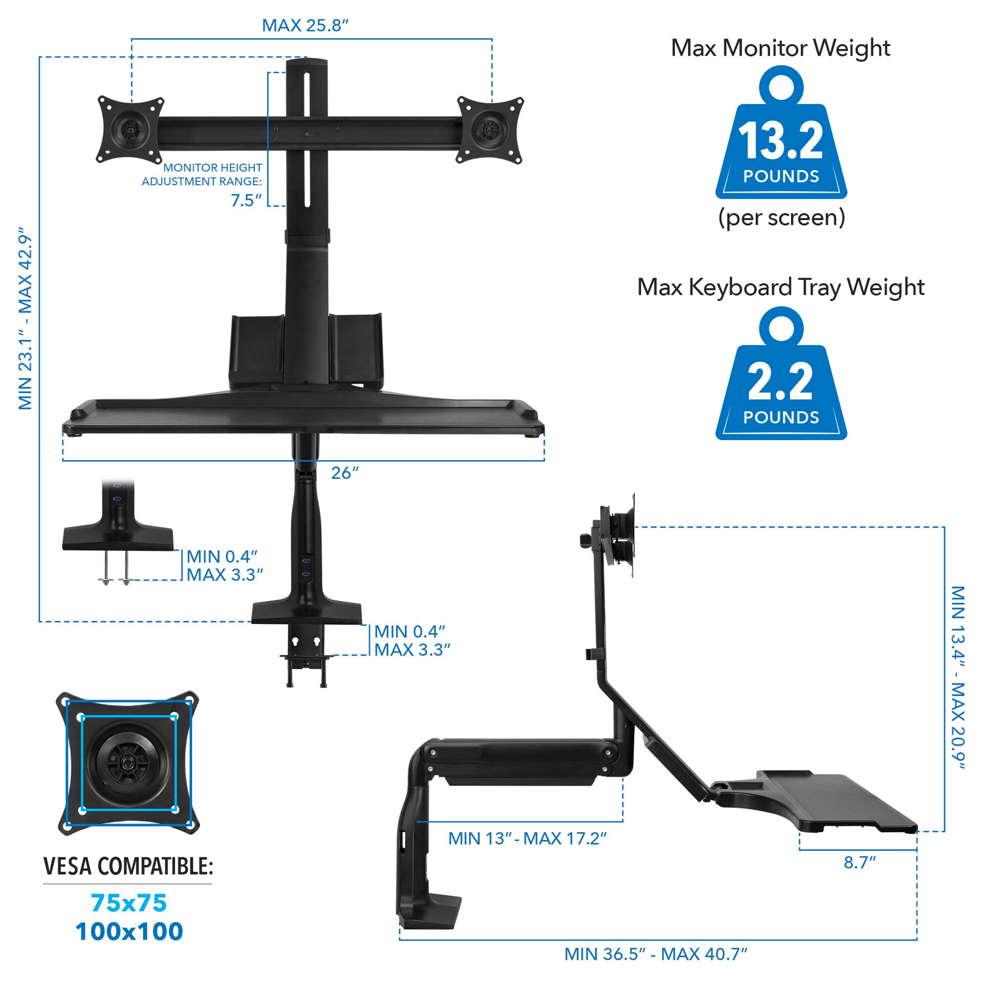 Mount-It! MI-7984 Office-Accessories - View #14