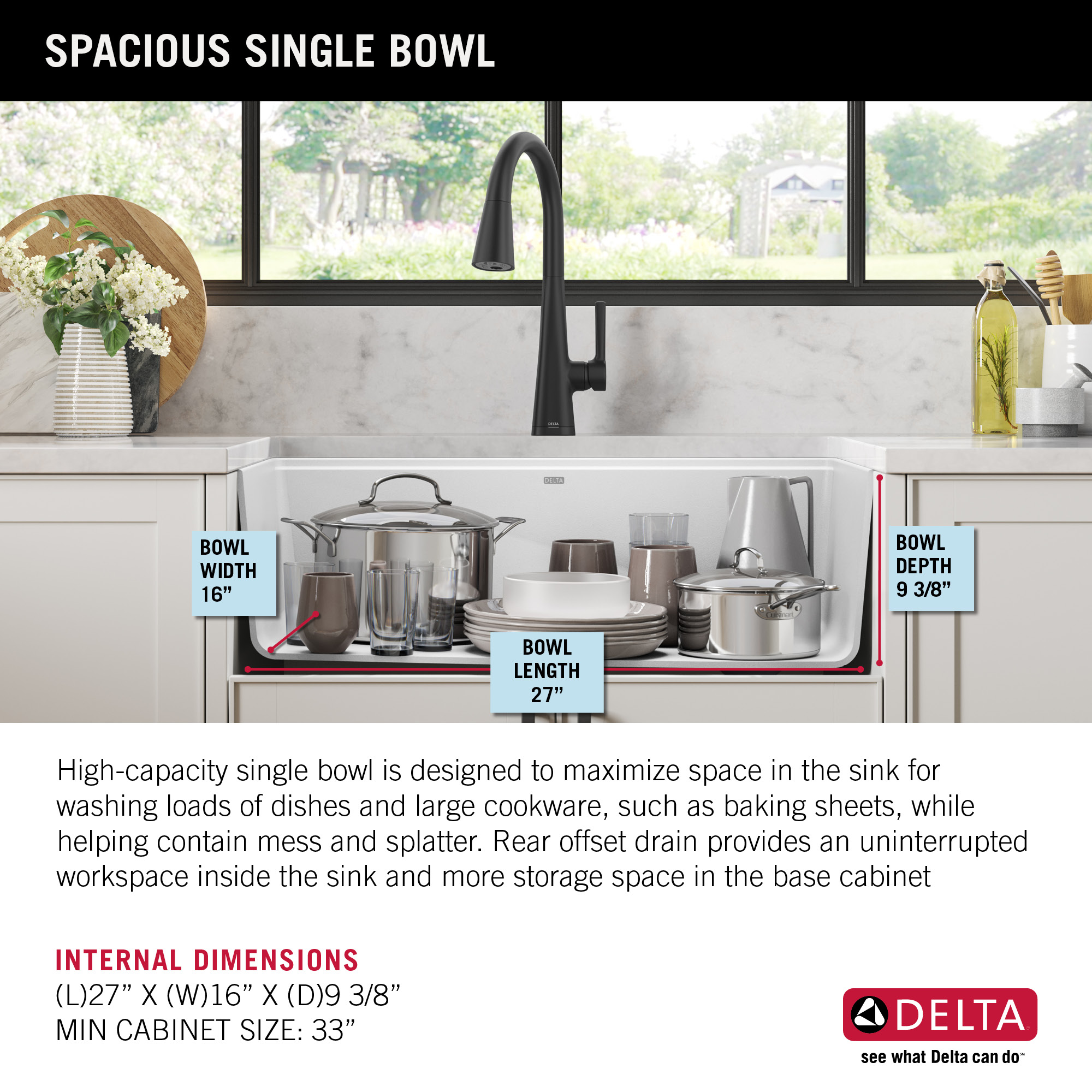 Delta 75B933-30S-WH Kitchen-Sinks - View #7