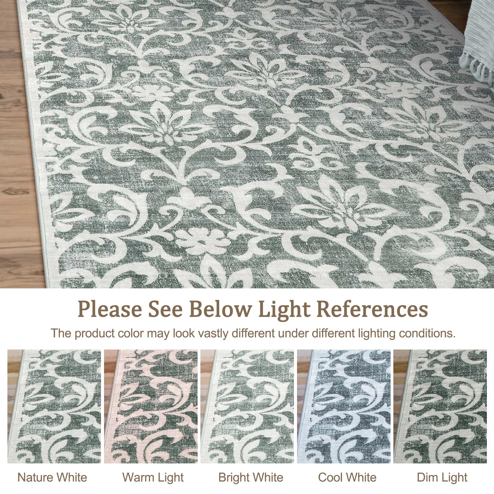 Lahome H223-744GTHHKQ-60X90 rugs - View #2