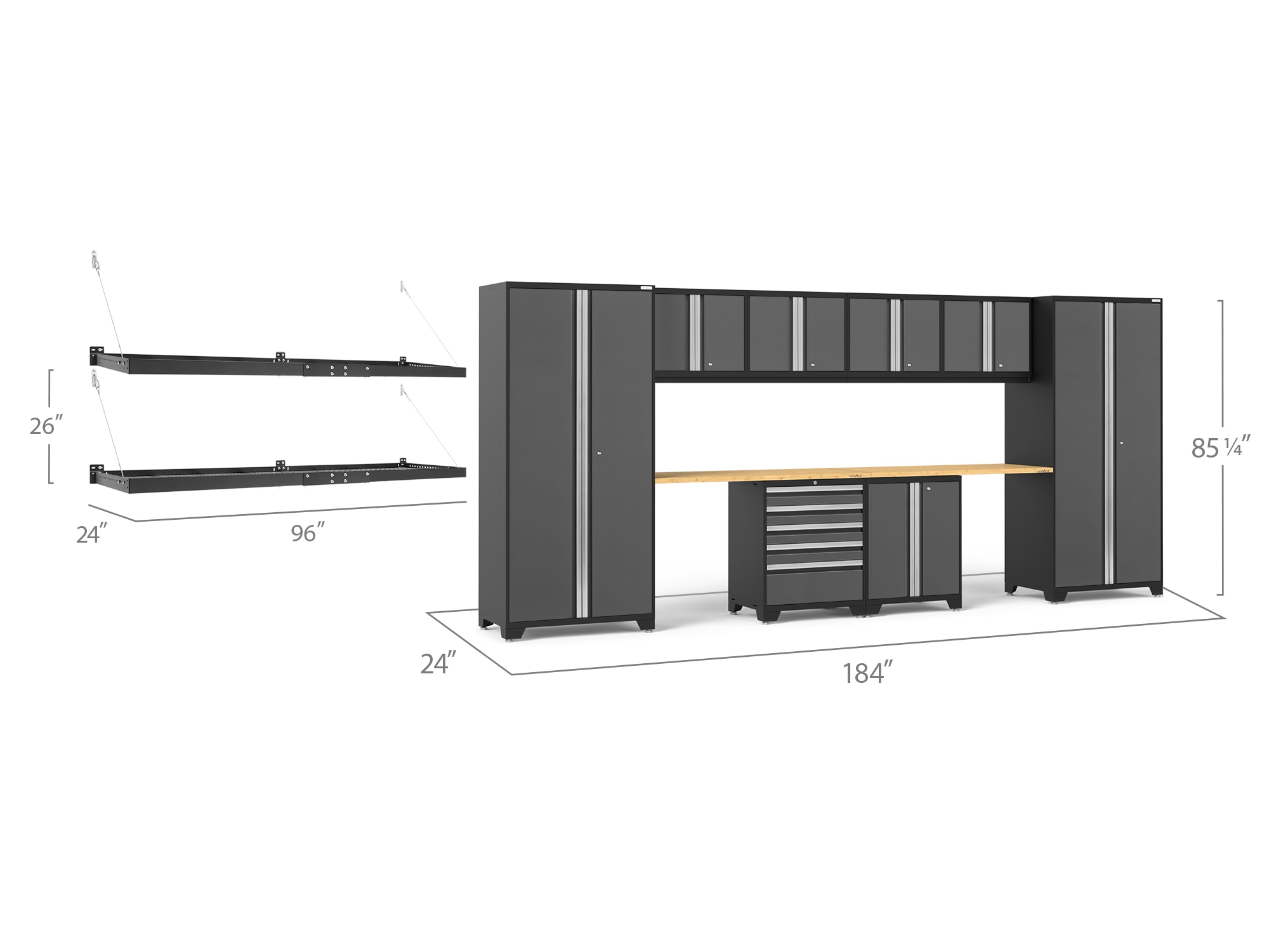 NewAge Products 54333 Garage-Storage-Systems - View #3