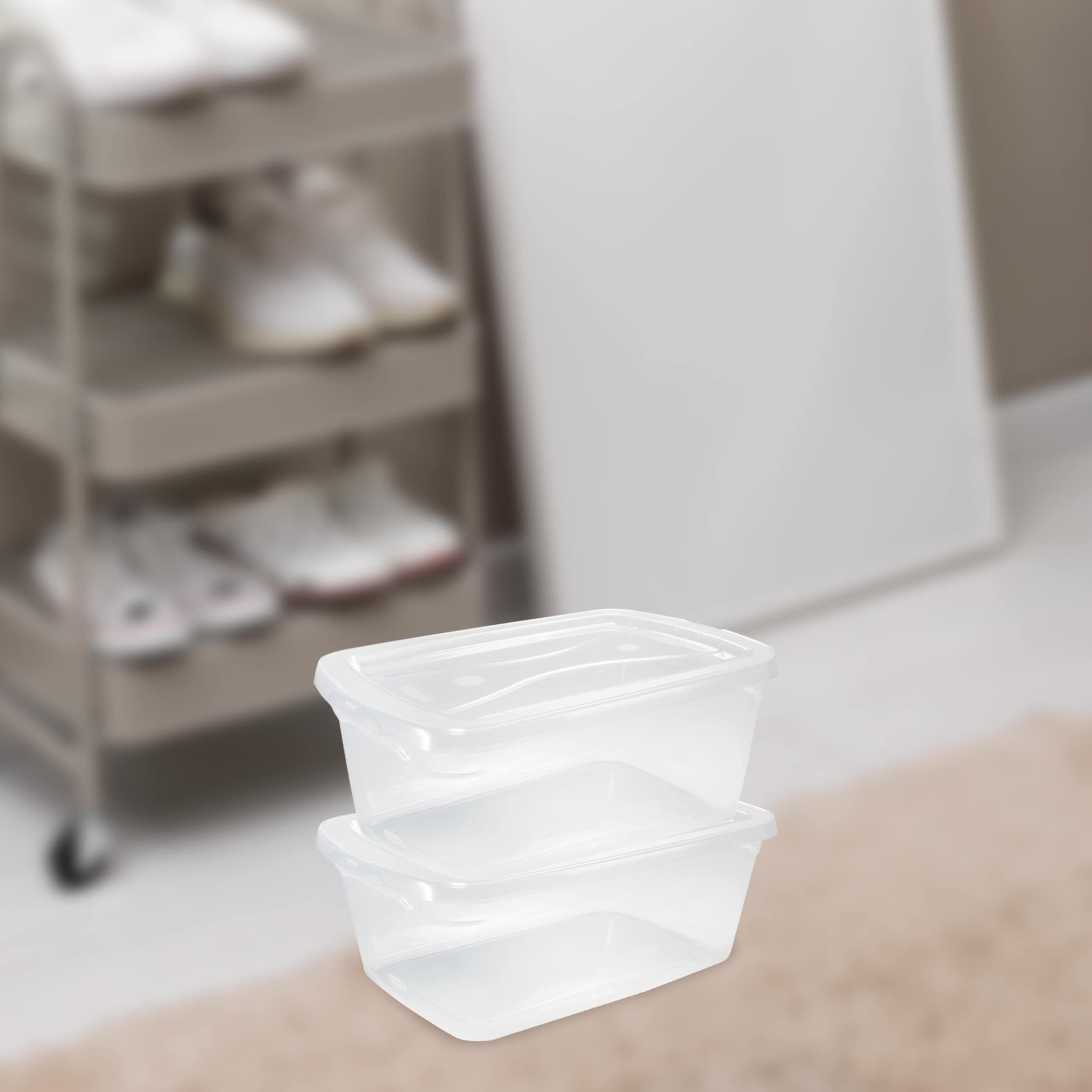 Rubbermaid 180296 Plastic-Storage-Totes - View #5