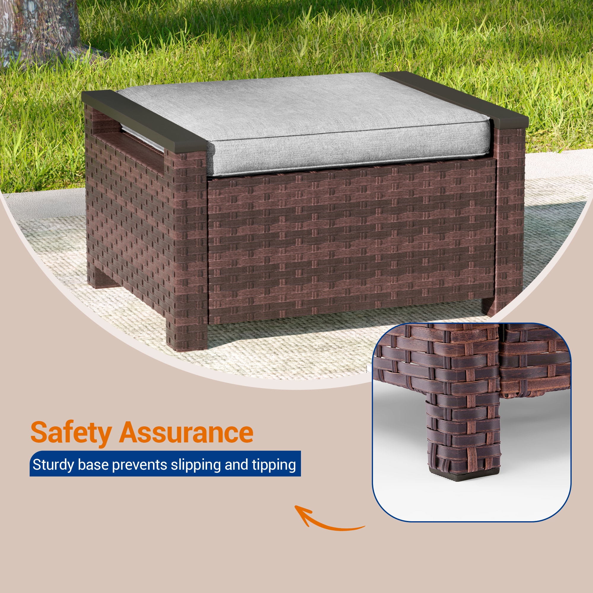 ACEGOSES LW-PS-126BLY Patio-Conversation-Sets - View #4