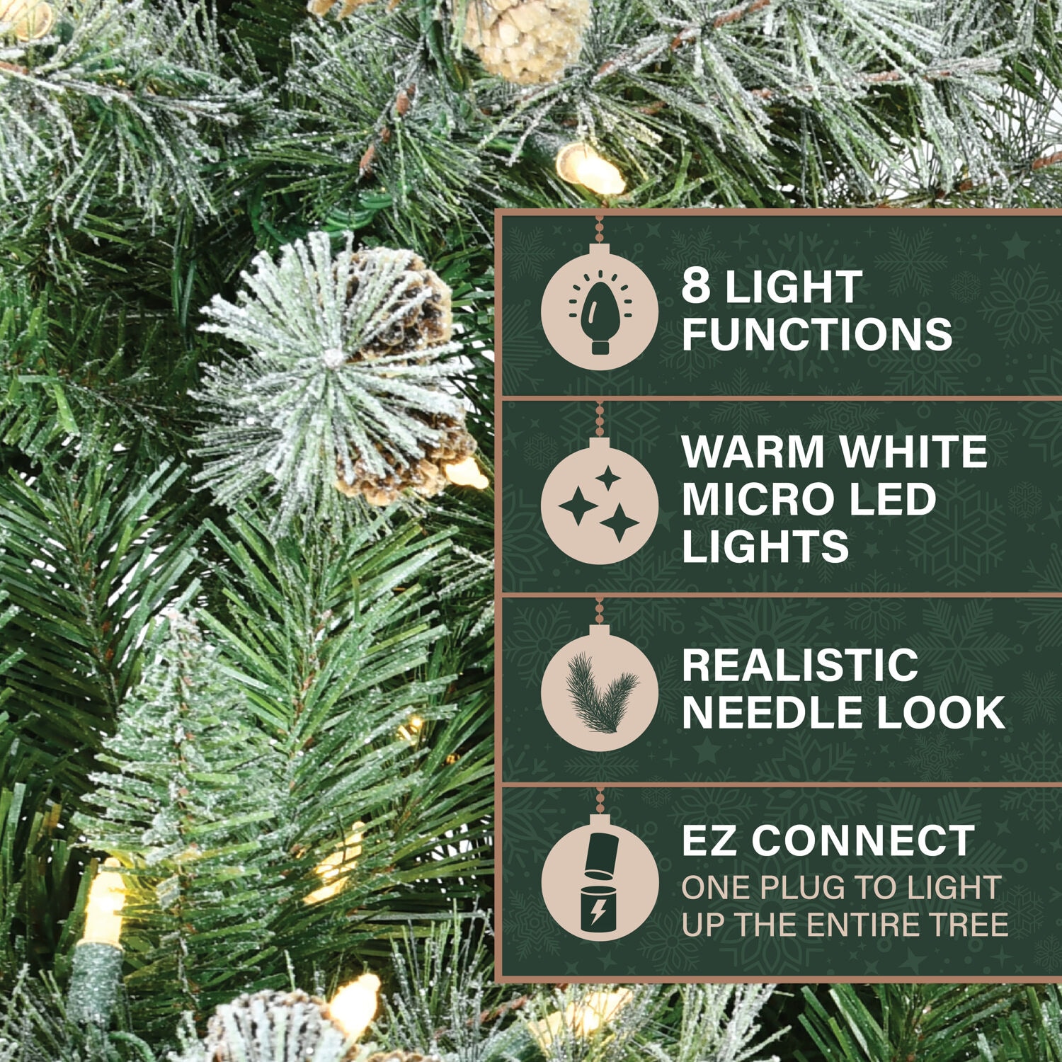 Fraser Hill Farm FFBF075-5SN Artificial-Christmas-Trees - View #6