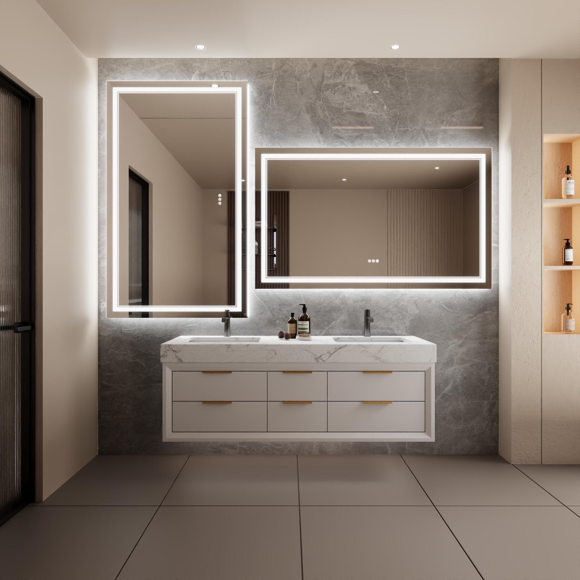Bayfeve BFXB-14S3660-MIR Framed-Bath-Mirrors - View #5