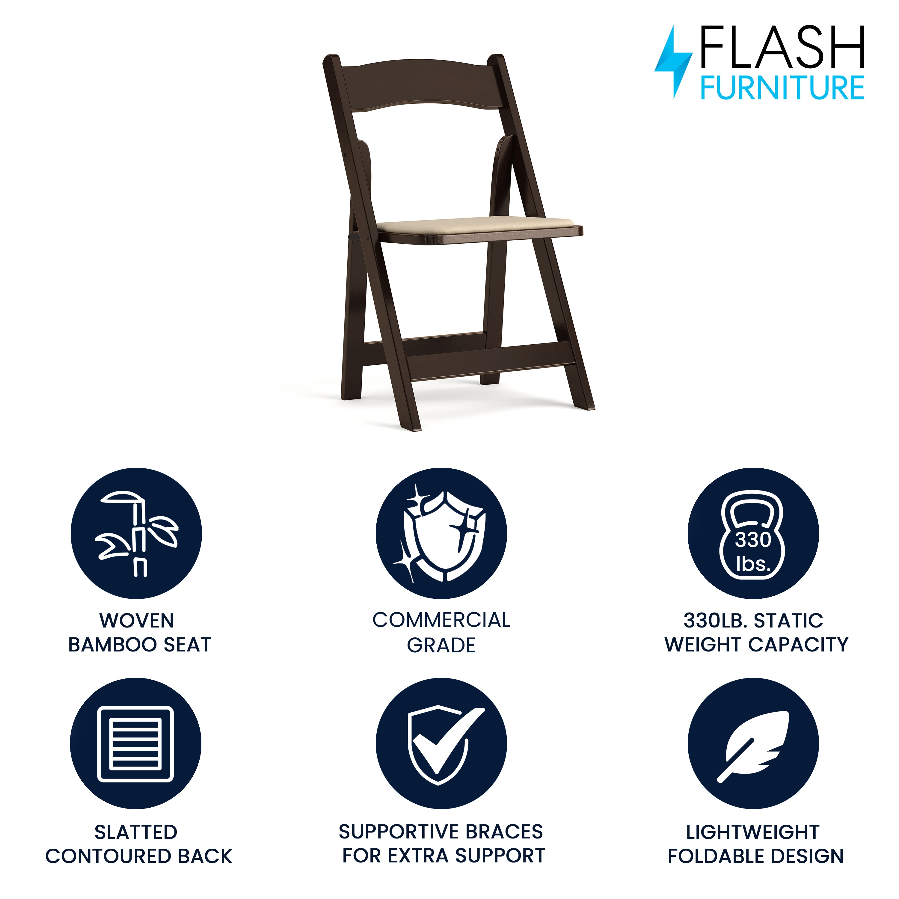 Flash Furniture 889142047407 Folding-Chairs - View #2