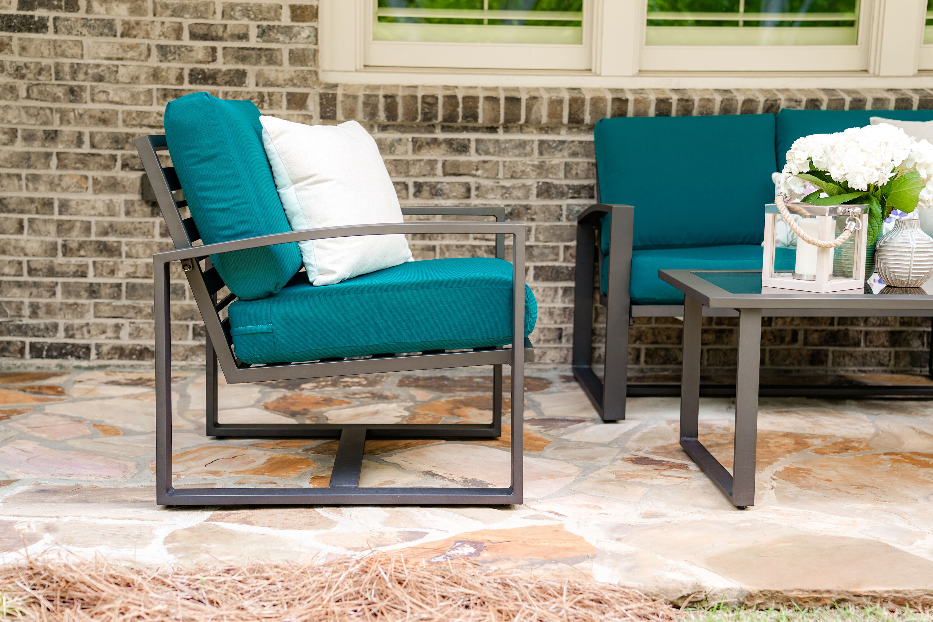 Leisure Made 967003-PEA Patio-Conversation-Sets - View #2