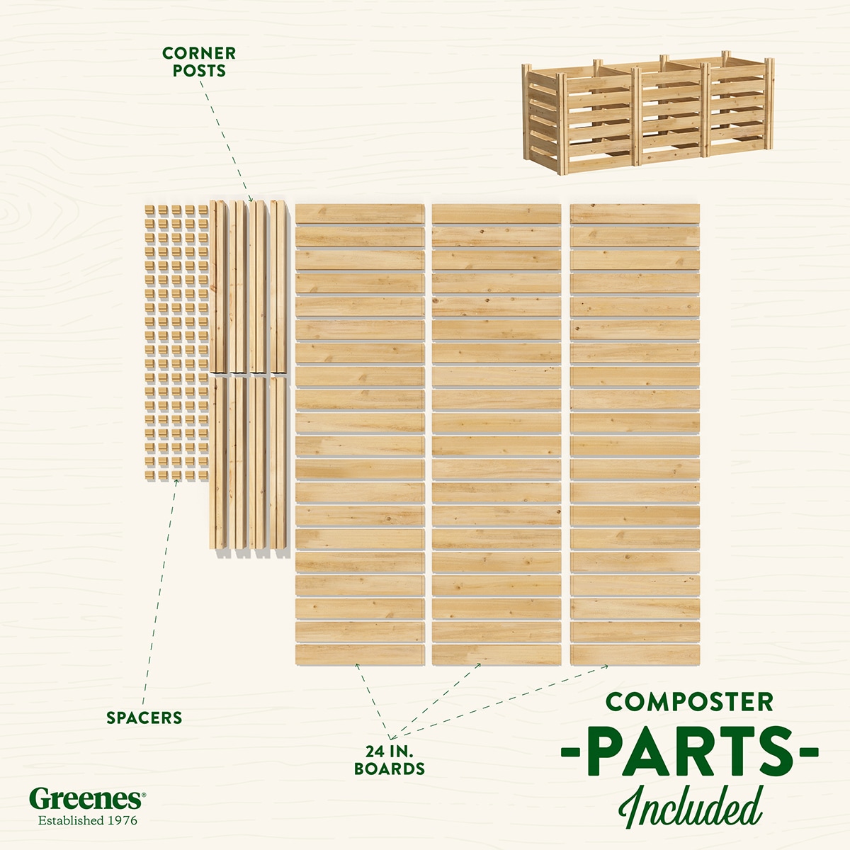 Greenes Fence RCCOMP26 composters - View #7