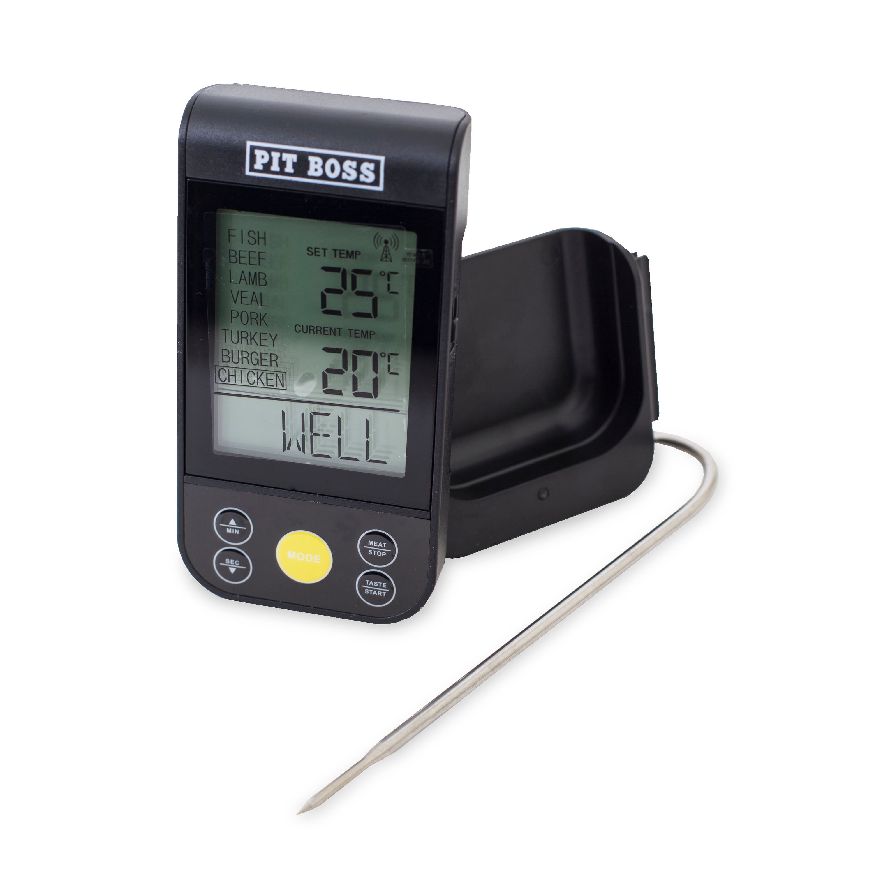 Replacement Black Dome Thermometer for Pit Boss 2-Series / 3-Series Vertical Smoker Grills, Pit Boss Memphis Ultimate Thermometer,Pit Boss PB1230G