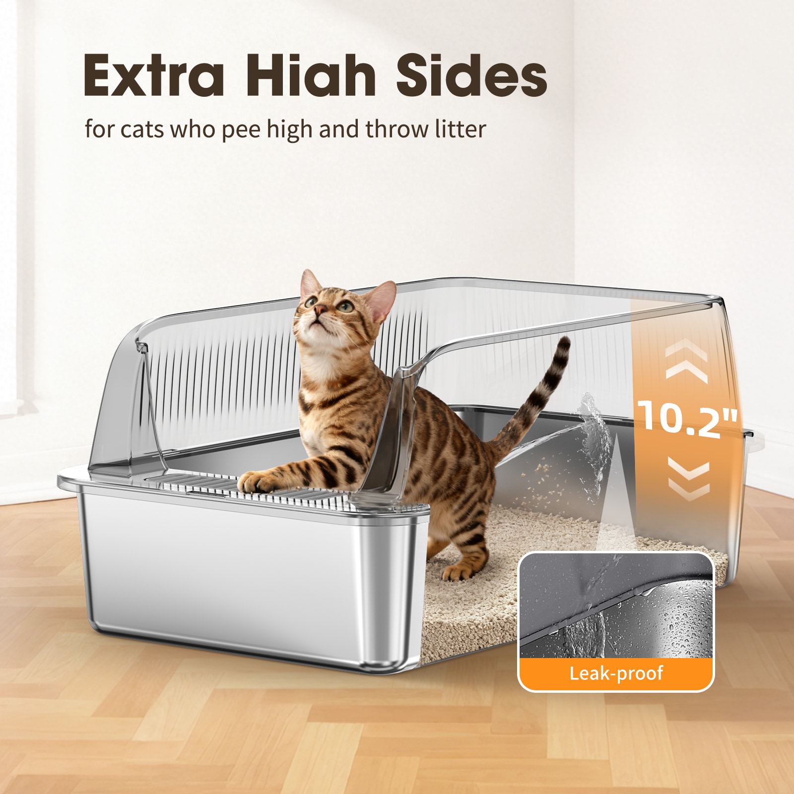 JUSHUA MT-461382 Cat-Litter-Box - View #2