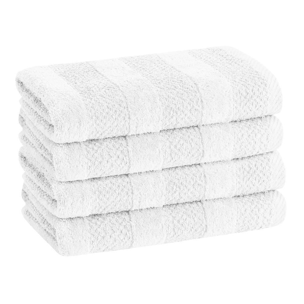 Cannon Shear Bliss Quick Dry 100% Cotton 2 Bath, 2 Hand, 2 Washcloth Towel Set (White)