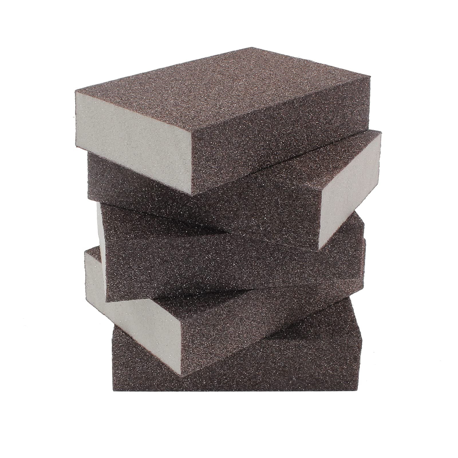 Ahfiwaso 80 Grit Coarse Sanding Block 12 Pack Wet Dry Sanding Sponge Foam Sandpaper Block for Drywall Wood Plastic Metal Furniture #LAH0828H419