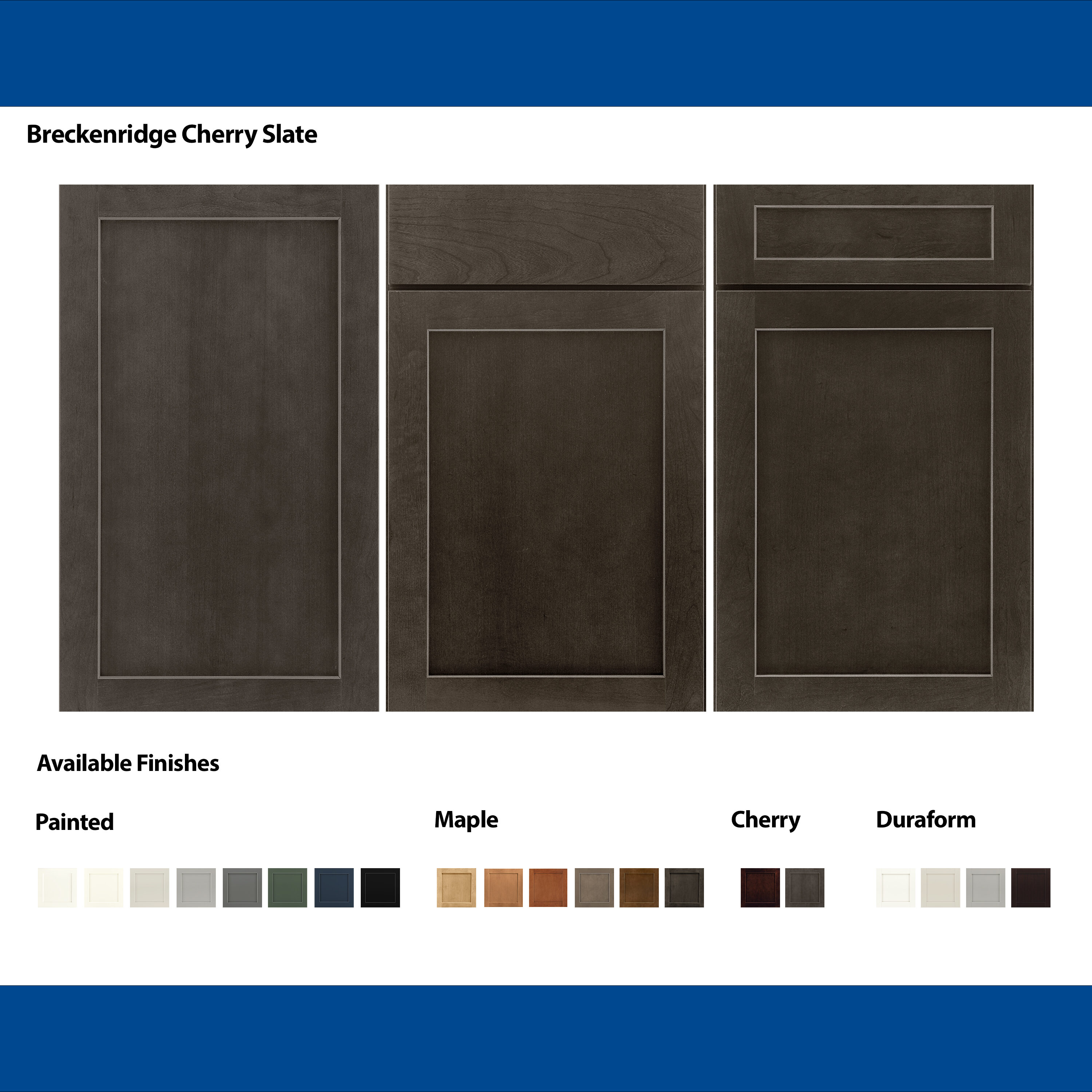 Shenandoah Breckenridge 14.562-in W x 14.5-in H Cherry Slate Painted ...