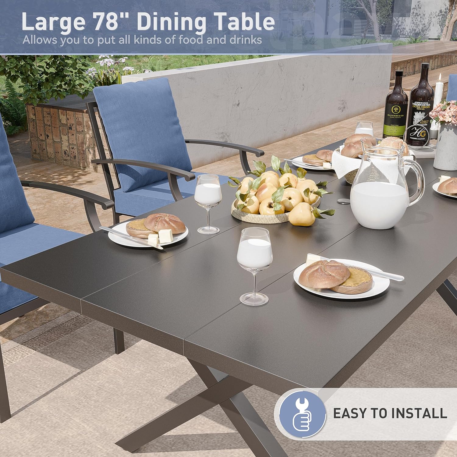 ALAULM LS-6DM-NAVY Patio-Dining-Sets - View #6