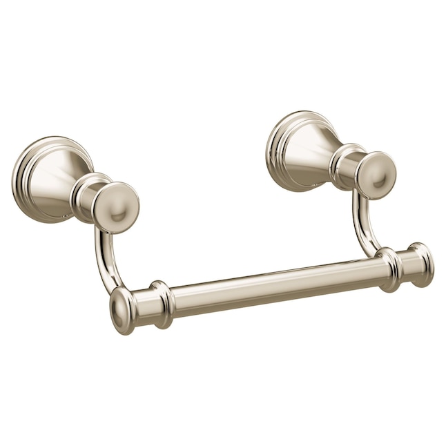 Moen Belfield Polished Nickel Wall Mount Pivot Toilet Paper Holder Moen Belfield Polished Nickel Wall Mount Pivot Toilet Paper Holder