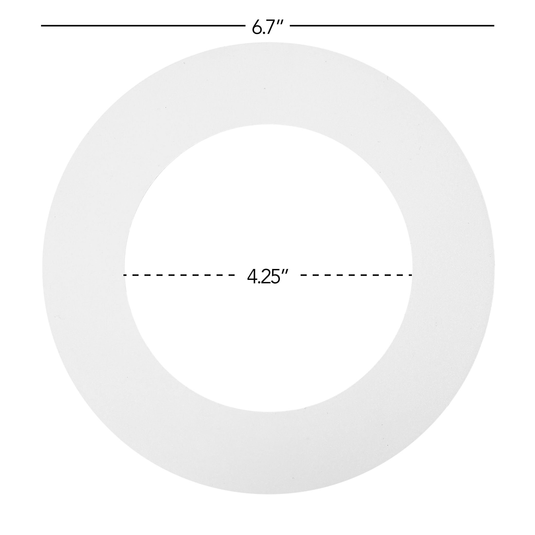 Maxxima MRL-4RING-12 Recessed-Ceiling-Light-Seals-Barriers - View #3