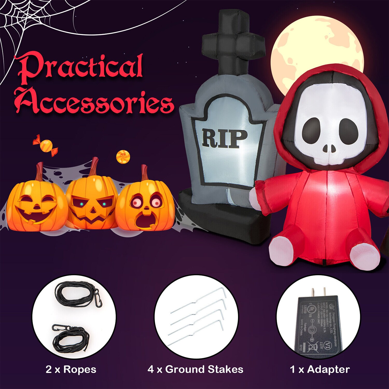 WELLFOR HYG23962US Outdoor-Halloween-Decor - View #9