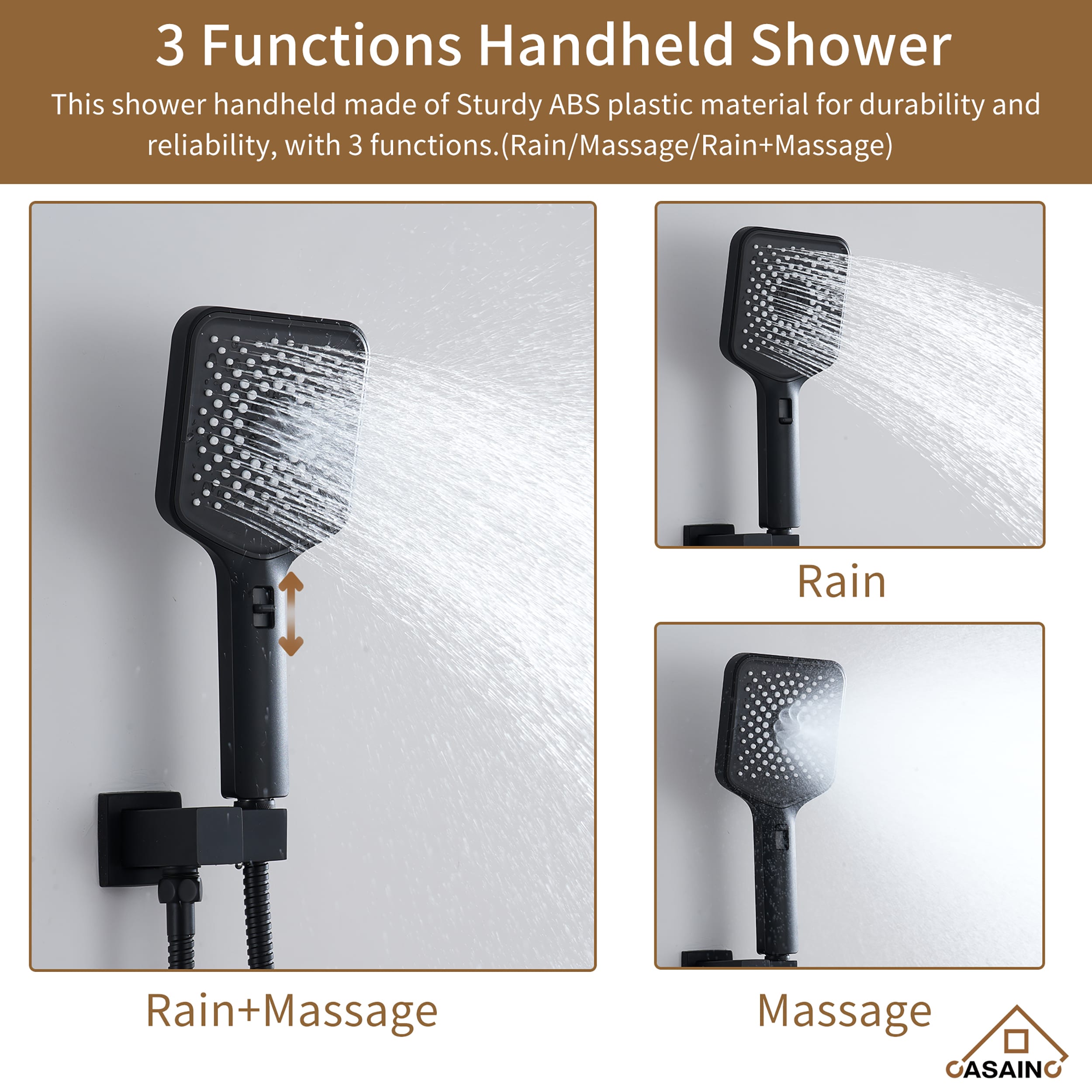 CASAINC CA-102009EB-1 Showerhead-Bar-Panels - View #8