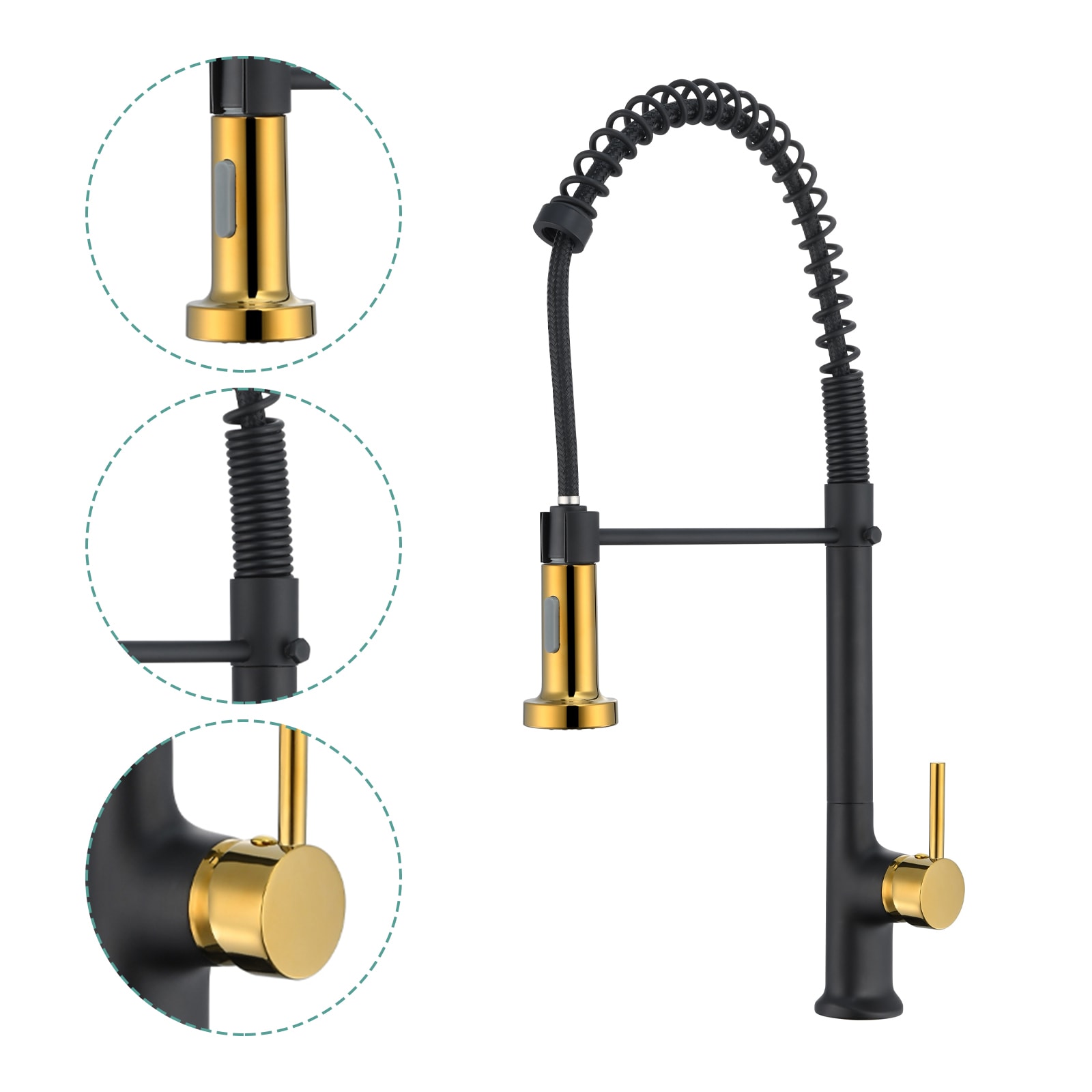 Flynama YC-L-46304 Kitchen-Faucets - View #4