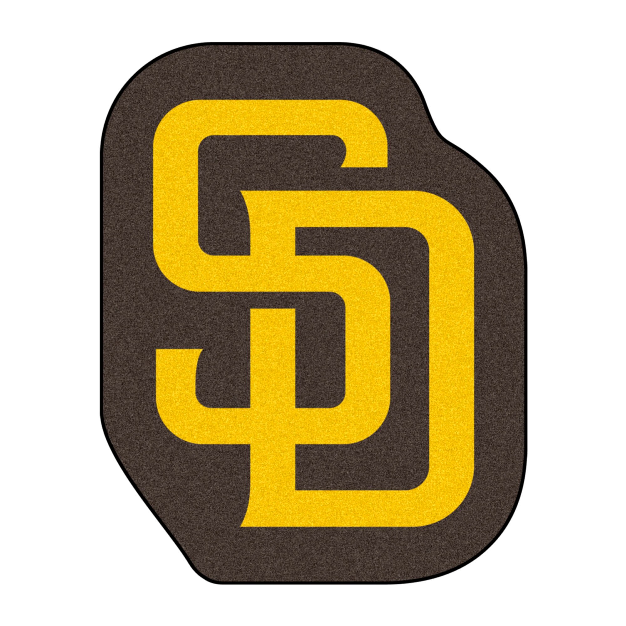 MLB Round Distressed Sign San Diego Padres