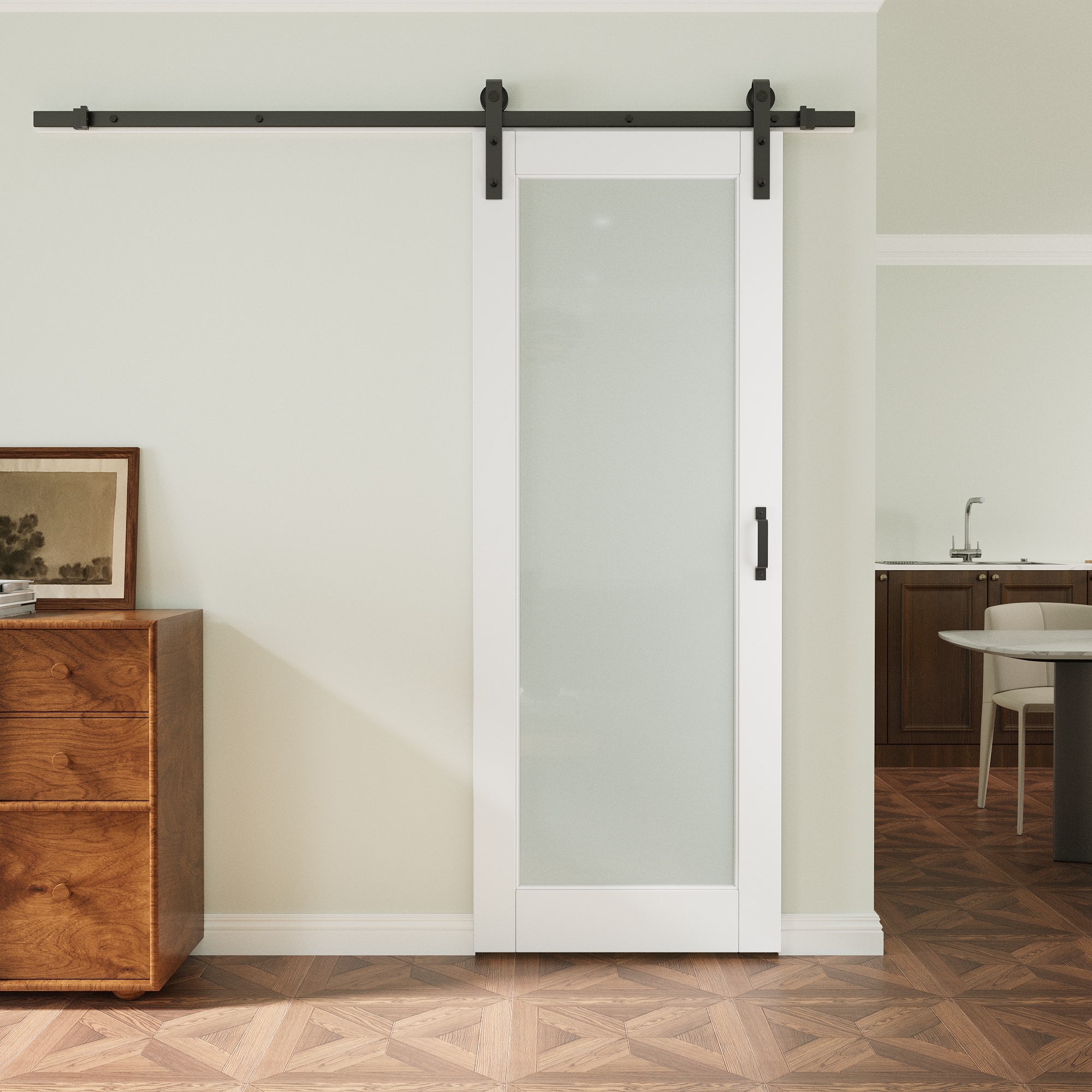 JUJUBON IN-BDYGBL36-BD1P-72 Barn-Doors - View #2