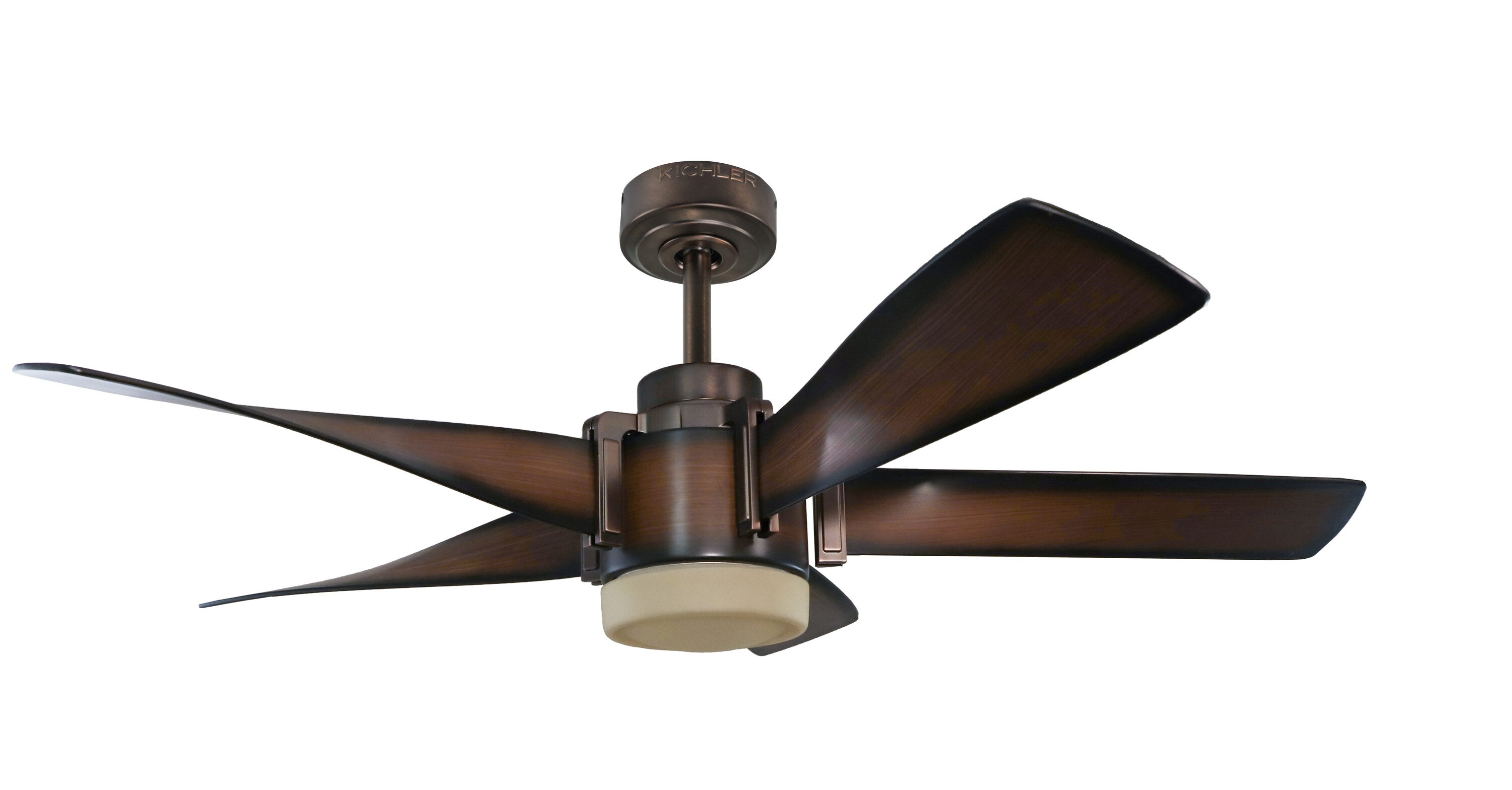 kichler mediterranean walnut ceiling fan