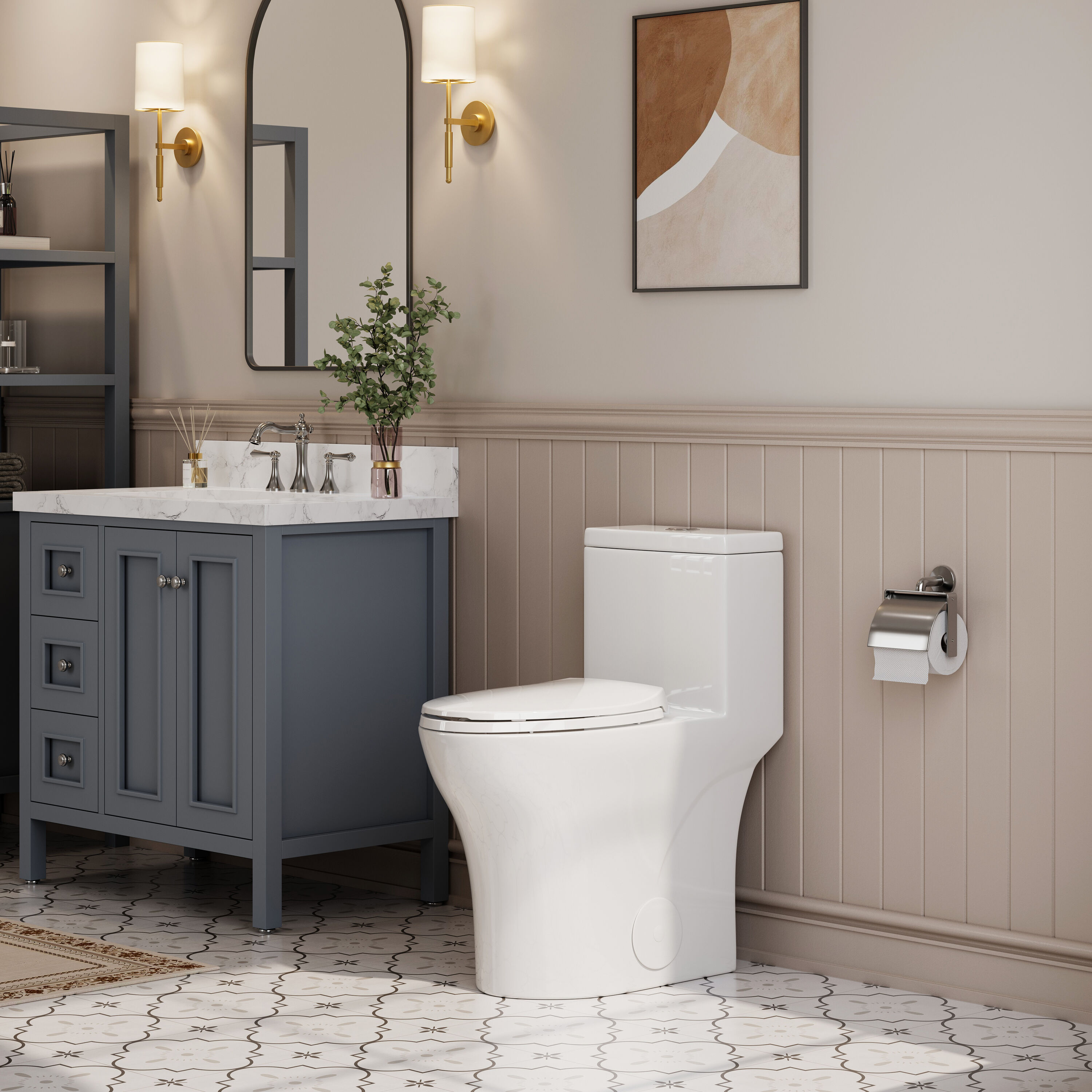 HOROW HR-T0357W toilets - Thumbnail View #3