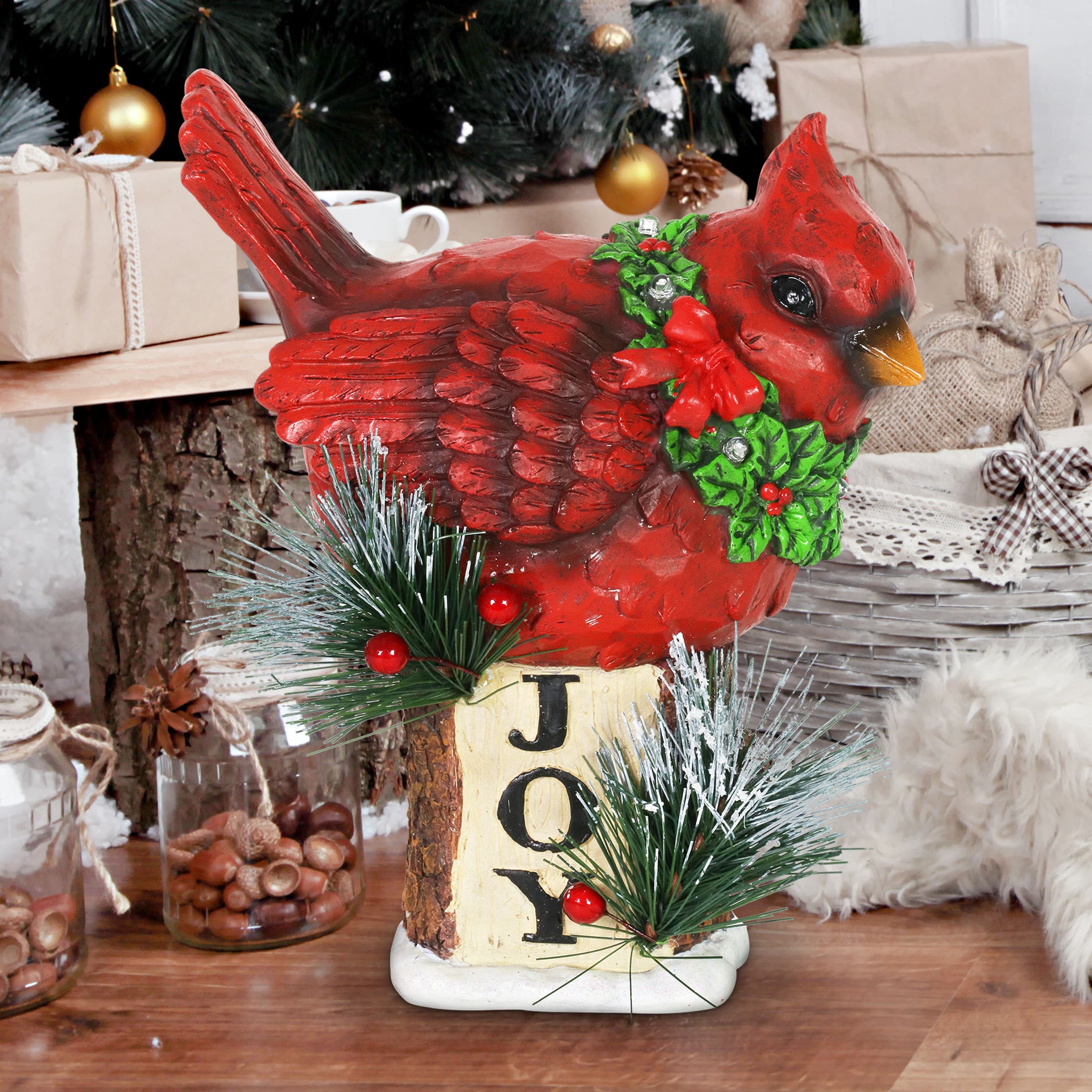 Exhart 19107-RS Table-Christmas-Decorations - View #8