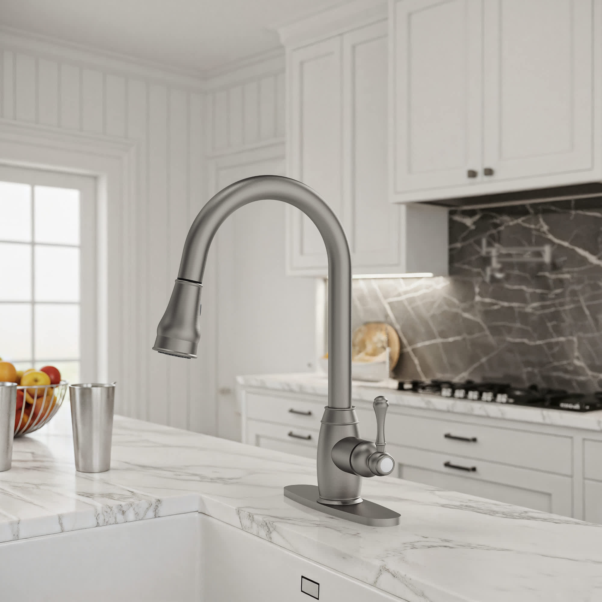 EVERSTEIN SFS-1177-NK Kitchen-Faucets - View #15