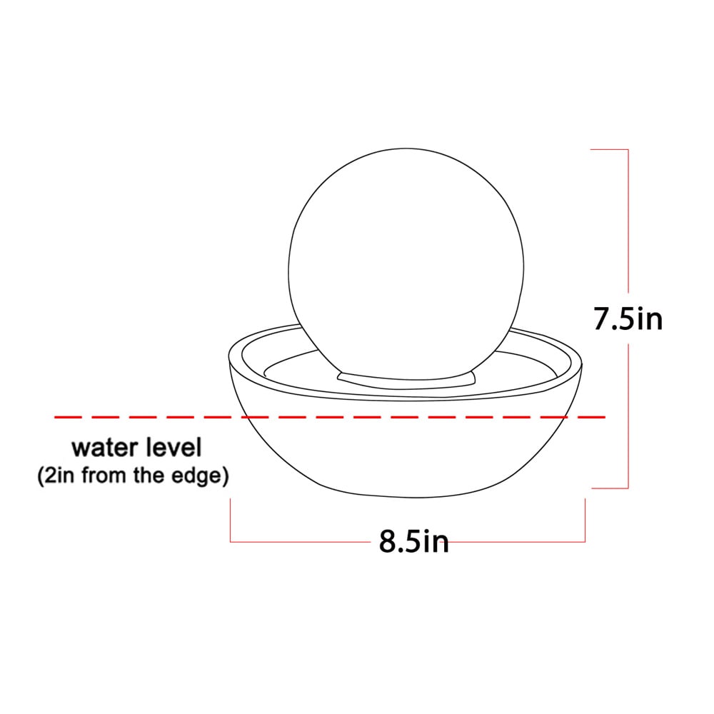 Style Selections MZ15386BB Indoor-Fountains - View #5