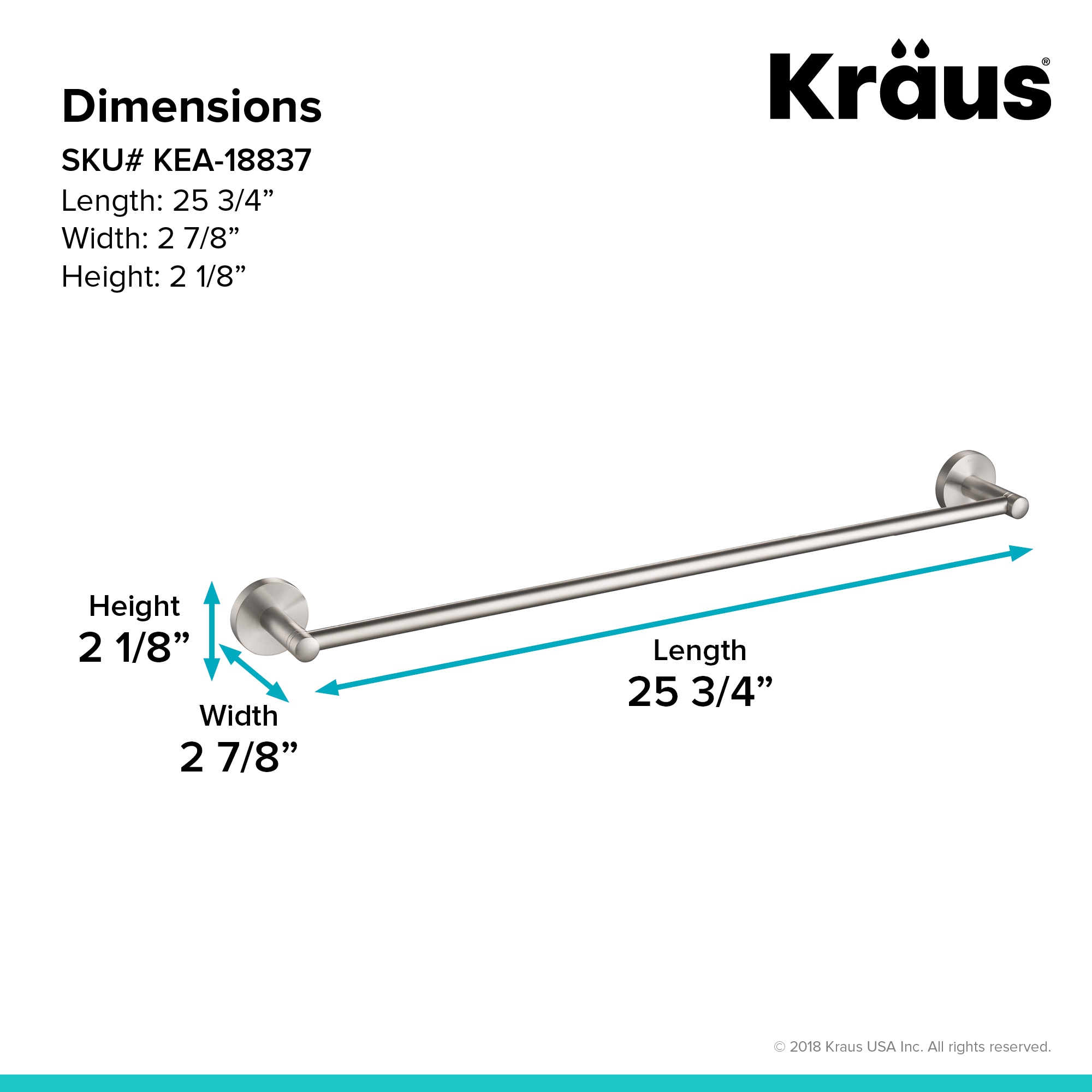 Kraus C-KEA-188BN Decorative-Bath-Hardware-Kits - View #9