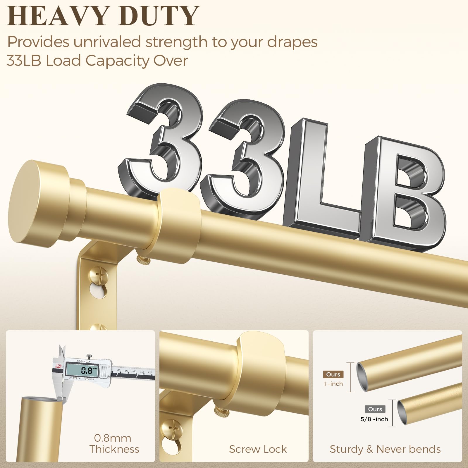 LAIFUCAM LLA0811J026 Curtain-Rods - View #4