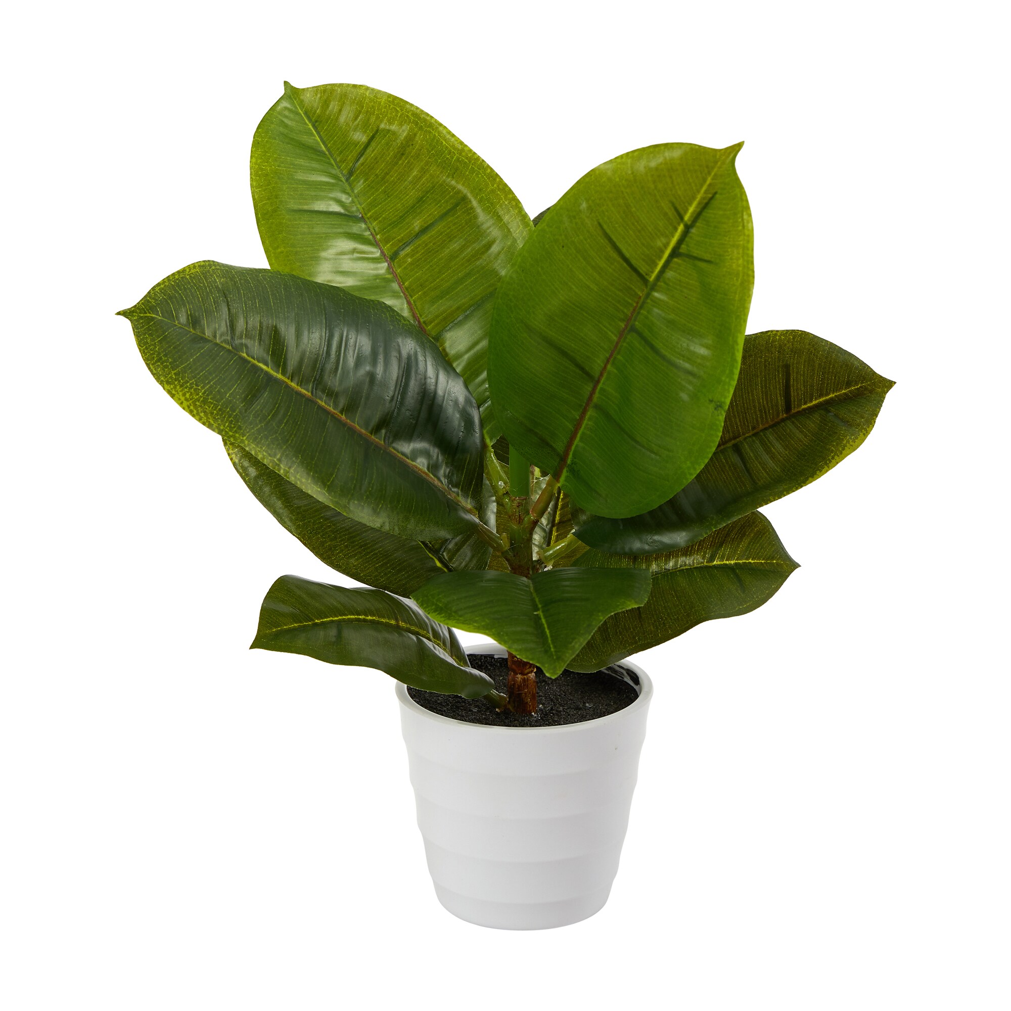 Nearly Natural 11-in Green Indoor Silk Artificial Plant in the ...