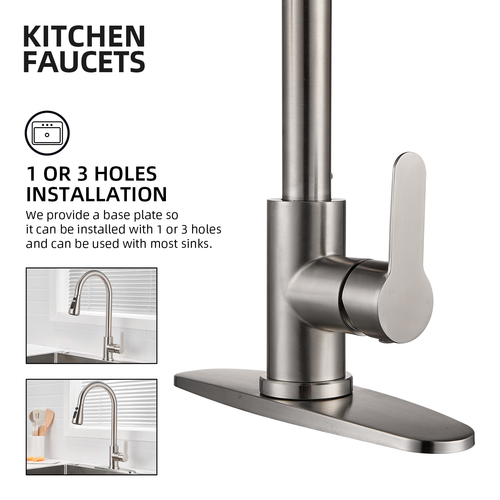 Zalerock L2KF52 Kitchen-Faucets - View #2