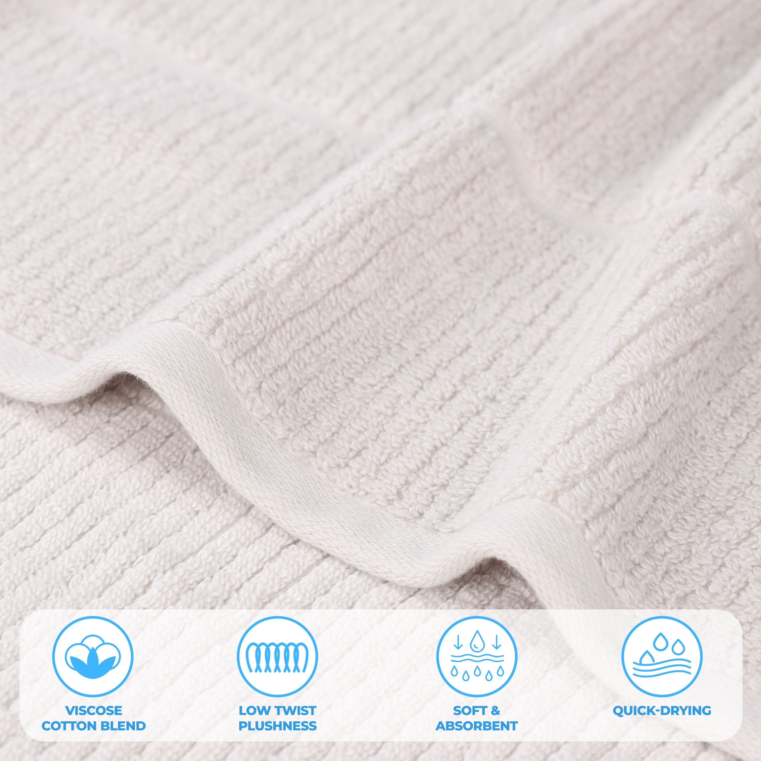 Superior MILO 6PC SET SV Bath-Towels - View #3