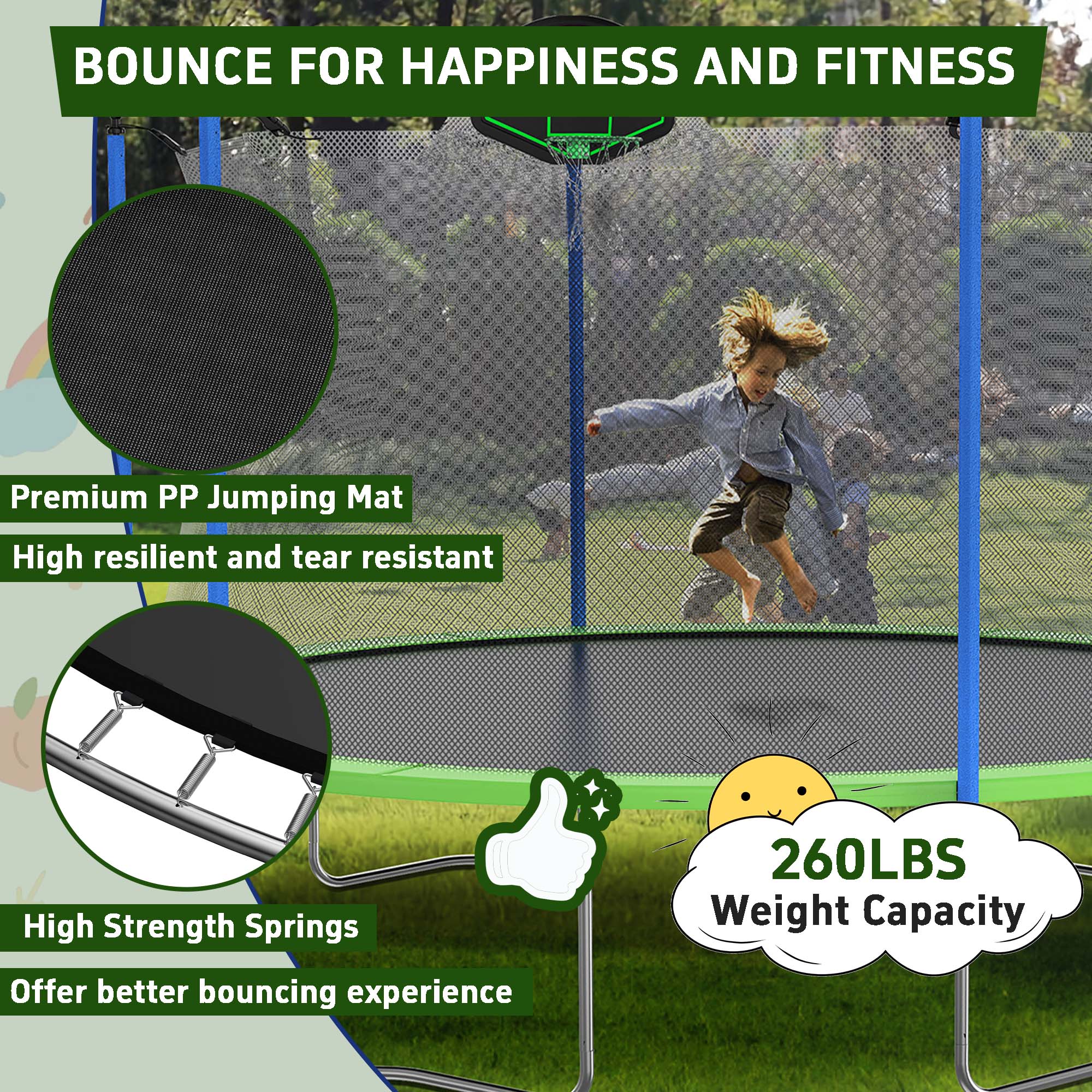 Sunrinx MG11-TP-7 trampolines - View #6