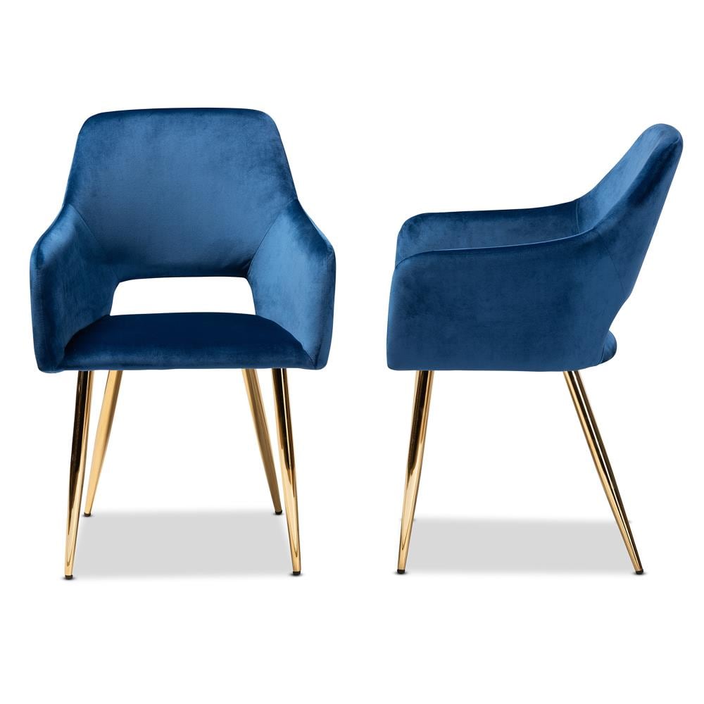 Baxton Studio 160-2PC-9914-LW Dining-Chairs - View #2