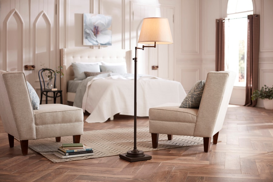 allen + roth LBSH026BRZ floorlamps - View #2