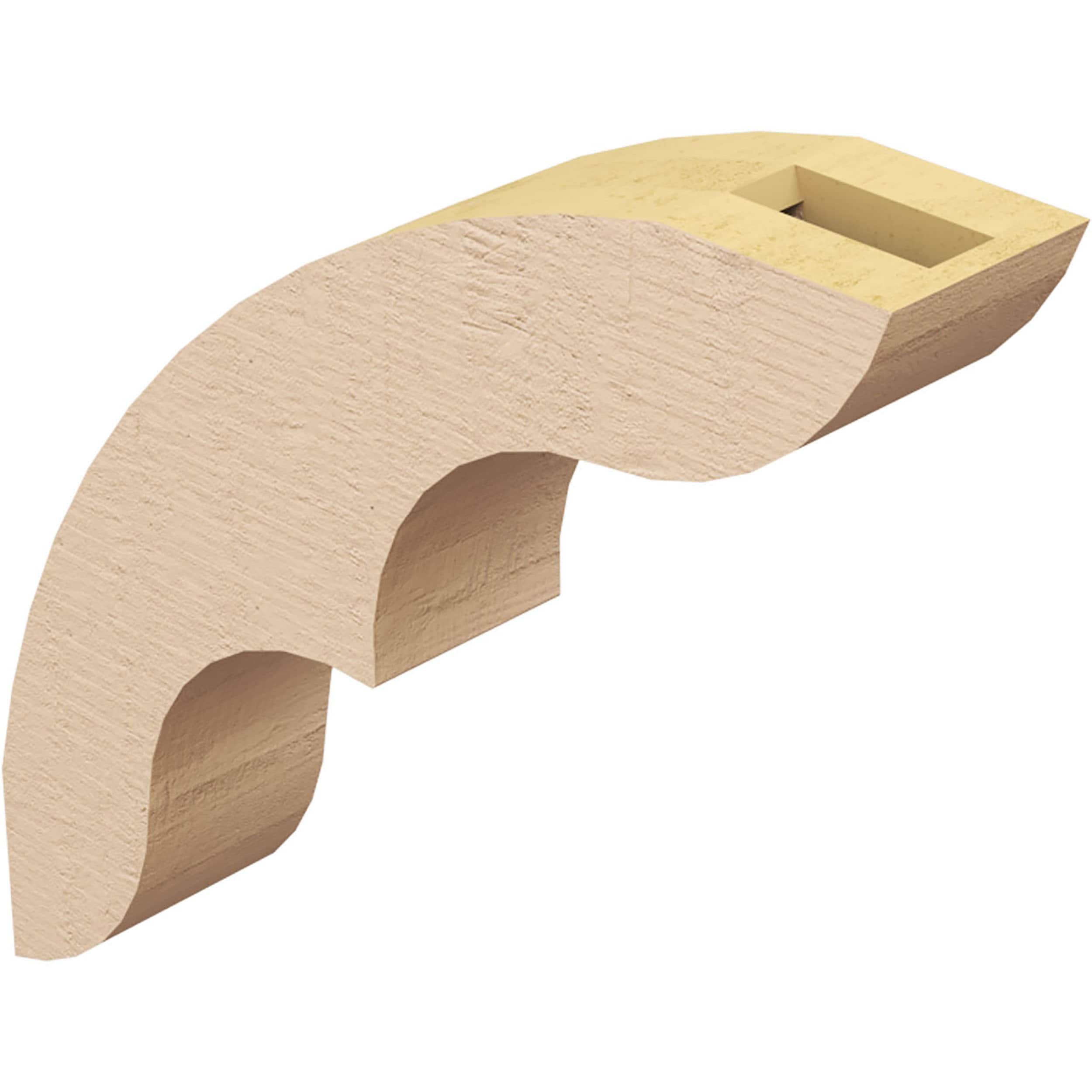 Ekena Millwork BRCUR03X14X14OZKRCPR braces - View #12