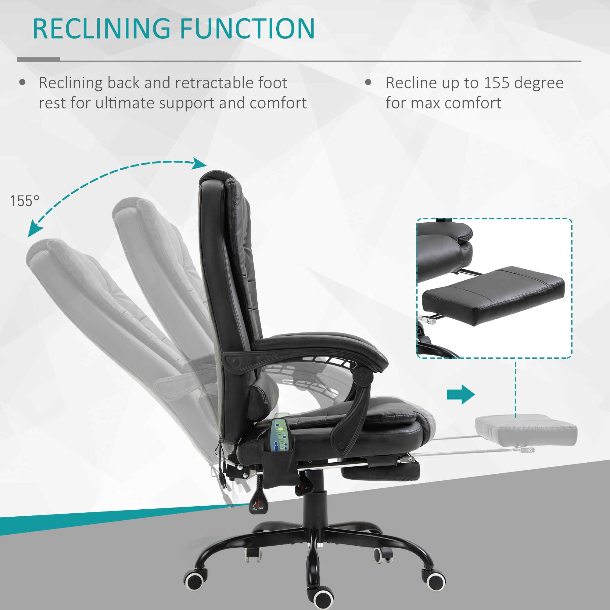Sumyeg WF-EP-001 BLACK recliners - View #4