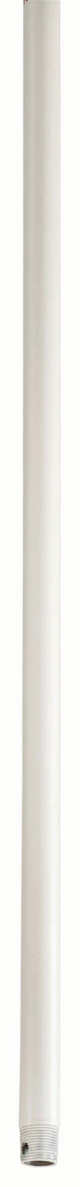Minka Aire DR572-BWH Aire 72-in Bone White Steel Indoor Angle Mount Capable Ceiling Fan Downrod adapter Downrod