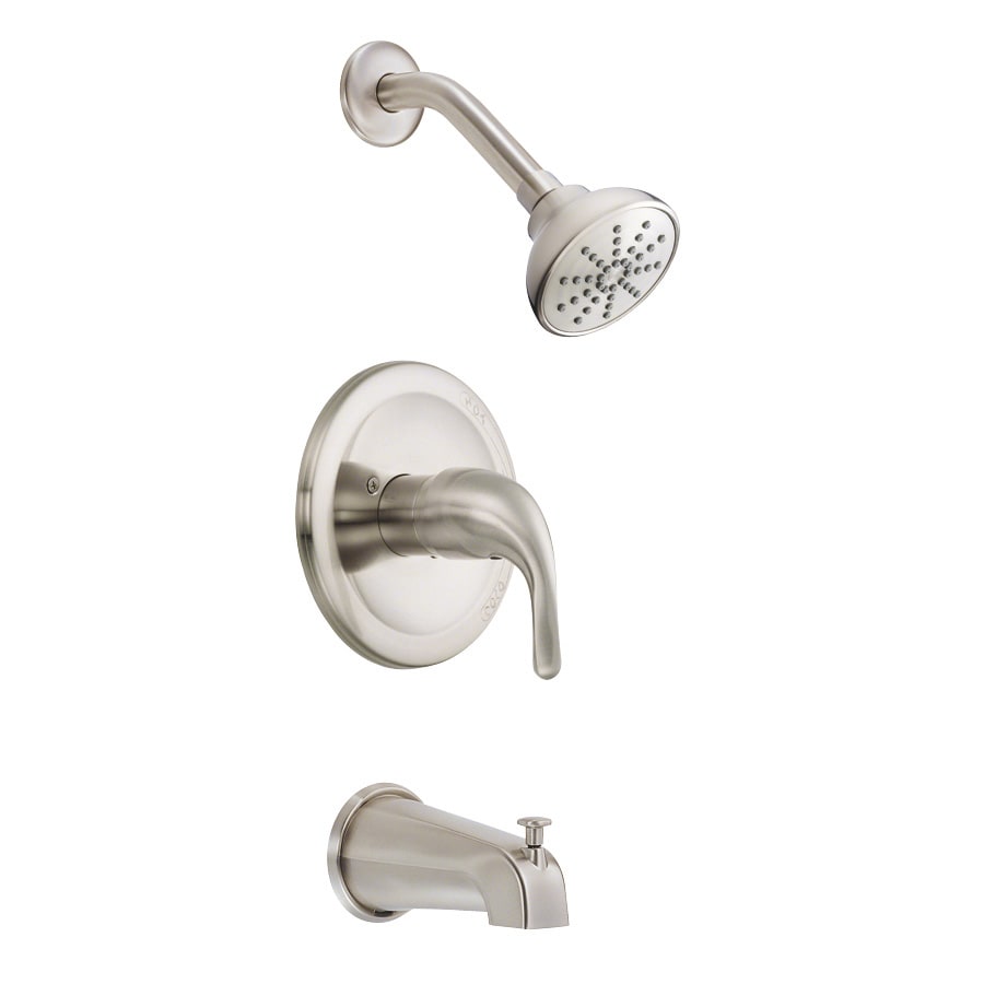 Danze Melrose Brushed Nickel 1-handle Single Function Bathtub and ...