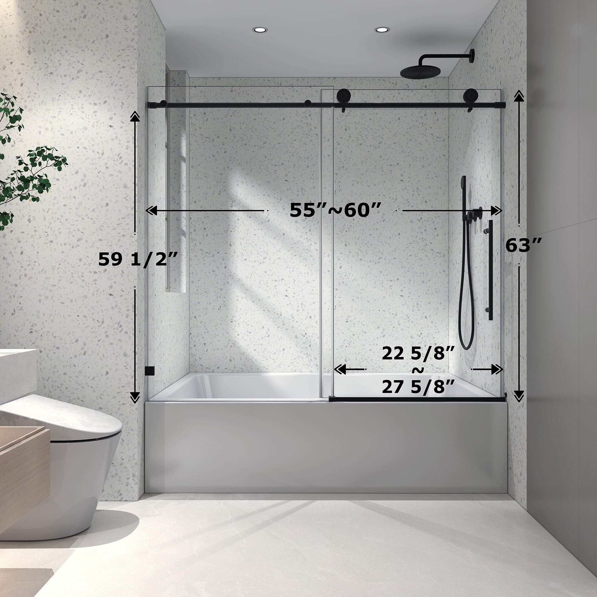 Loebelle TXXSSD06LB017 Bathtub-Doors - View #2