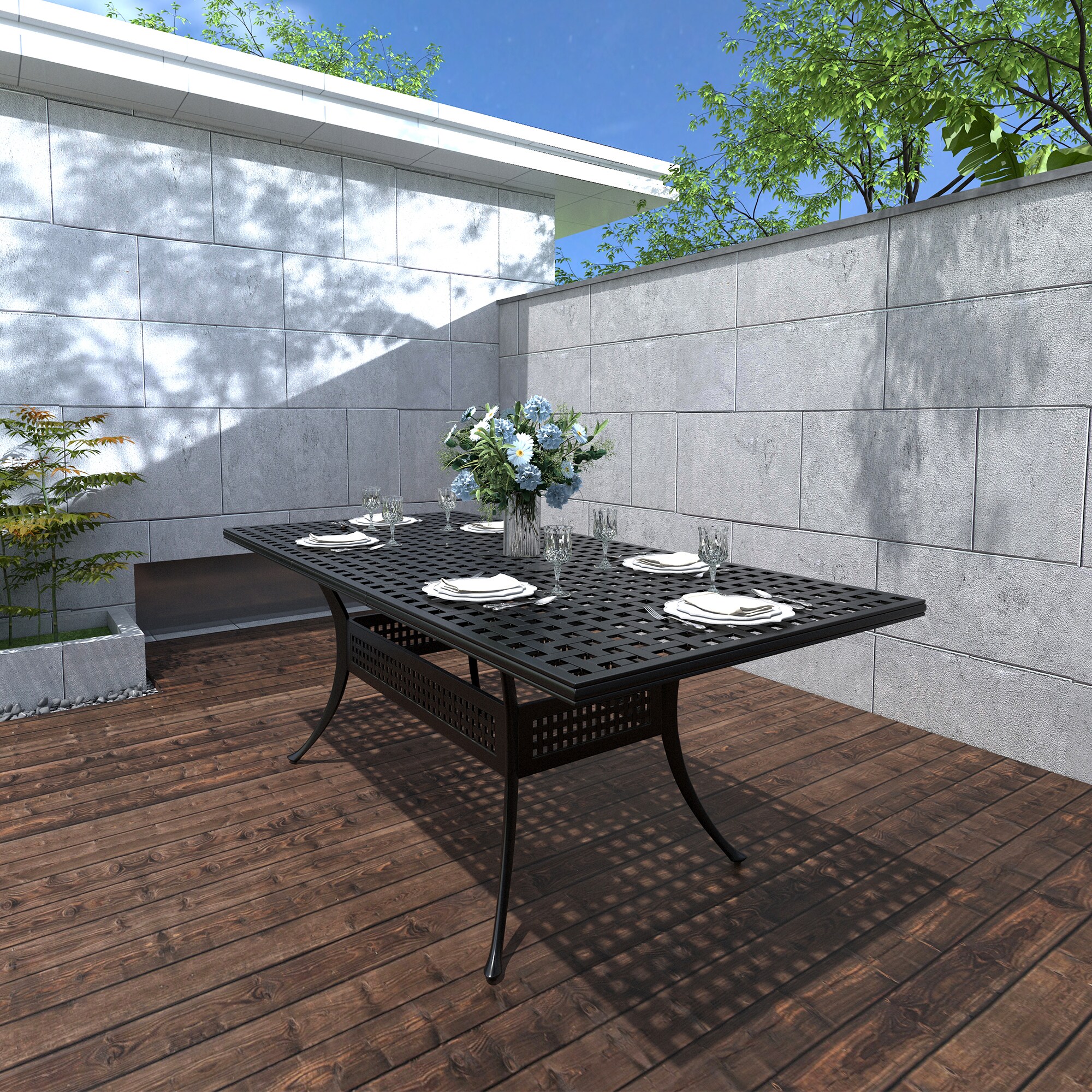 Clihome CL-LDSS6080DT Patio-Tables - View #3